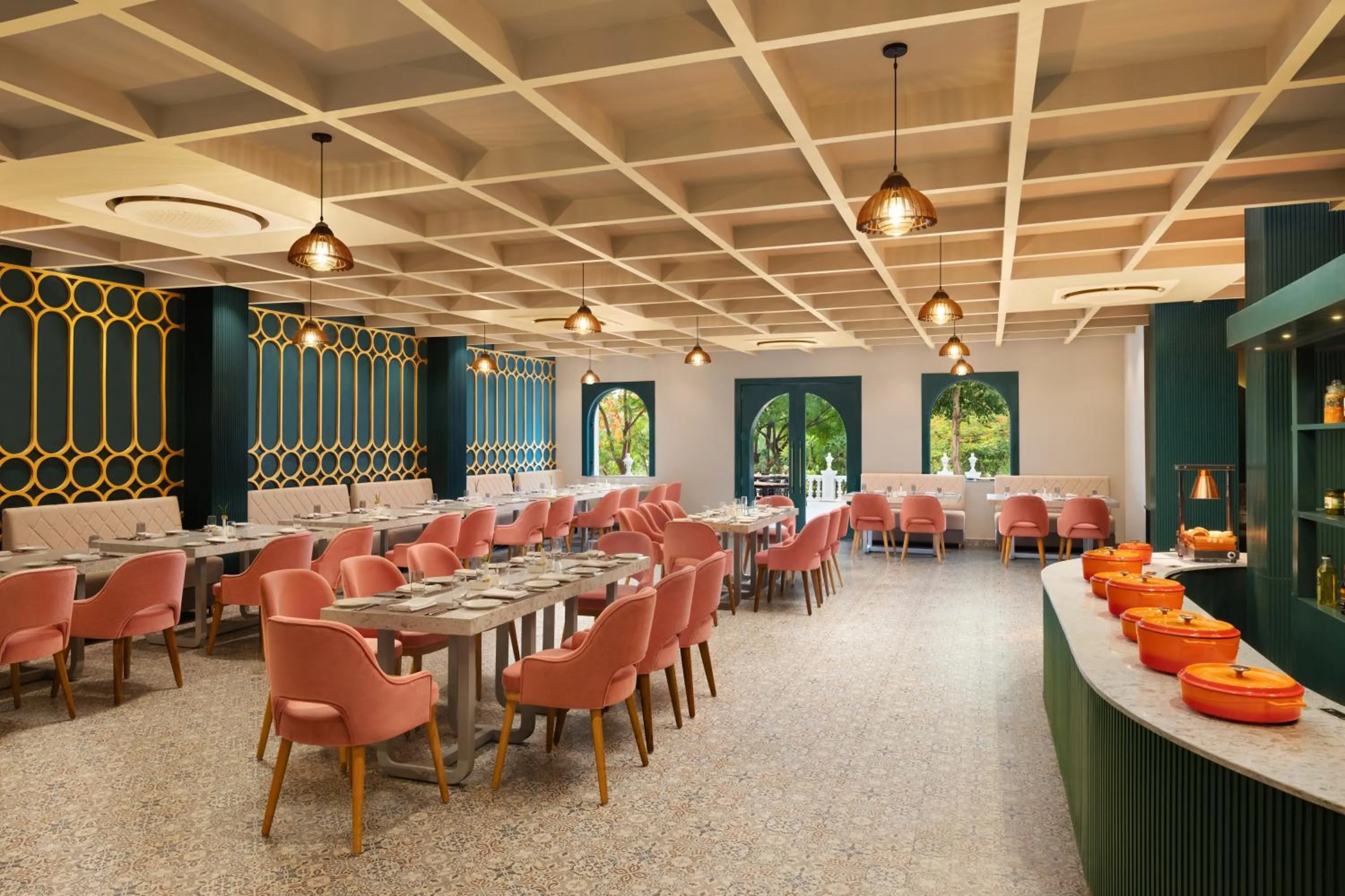 Restaurant/places to eat in Essentia Luxury Resort & Spa Udaipur