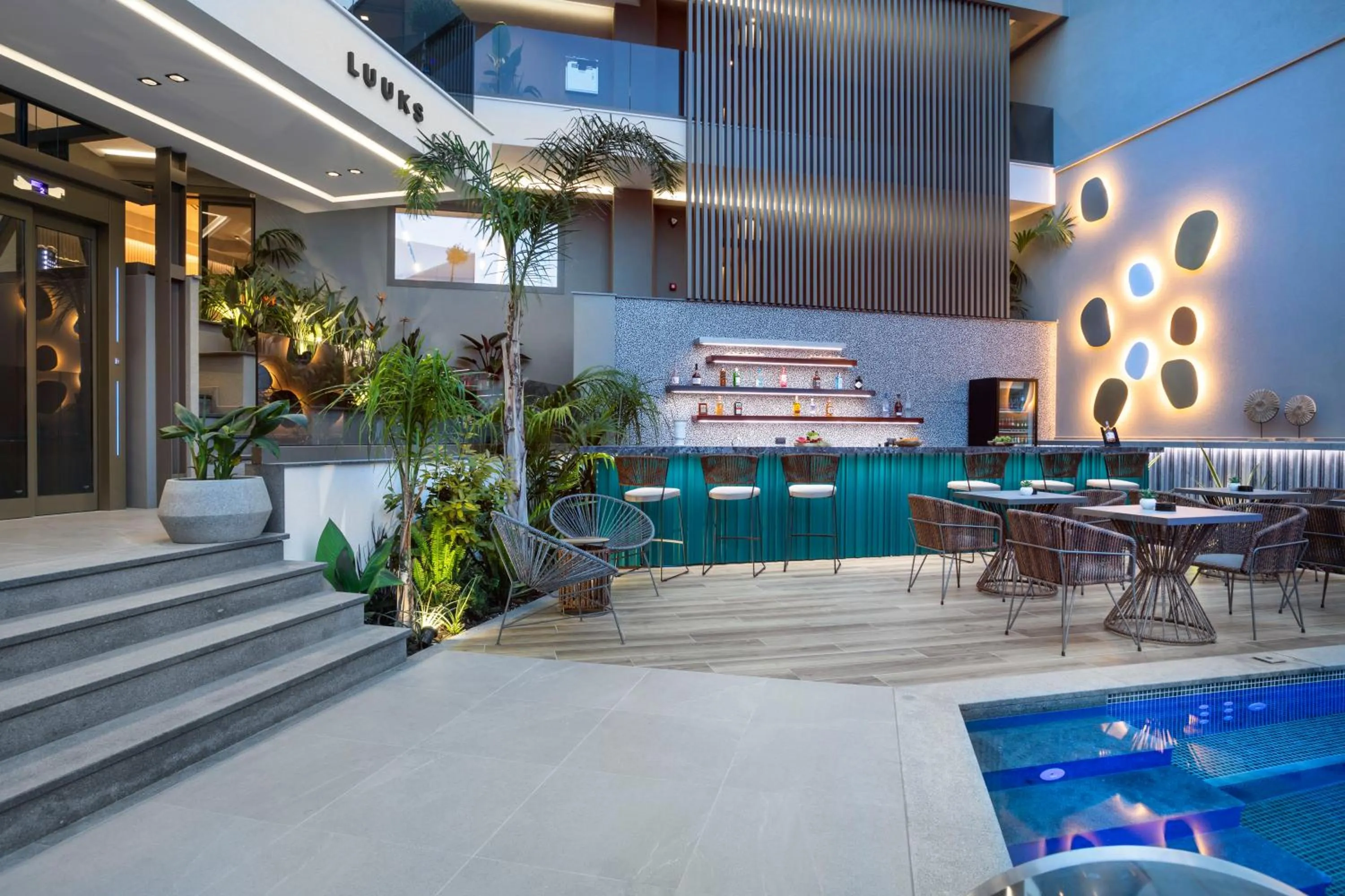 Lounge or bar in Luuks Luxury Accommodation