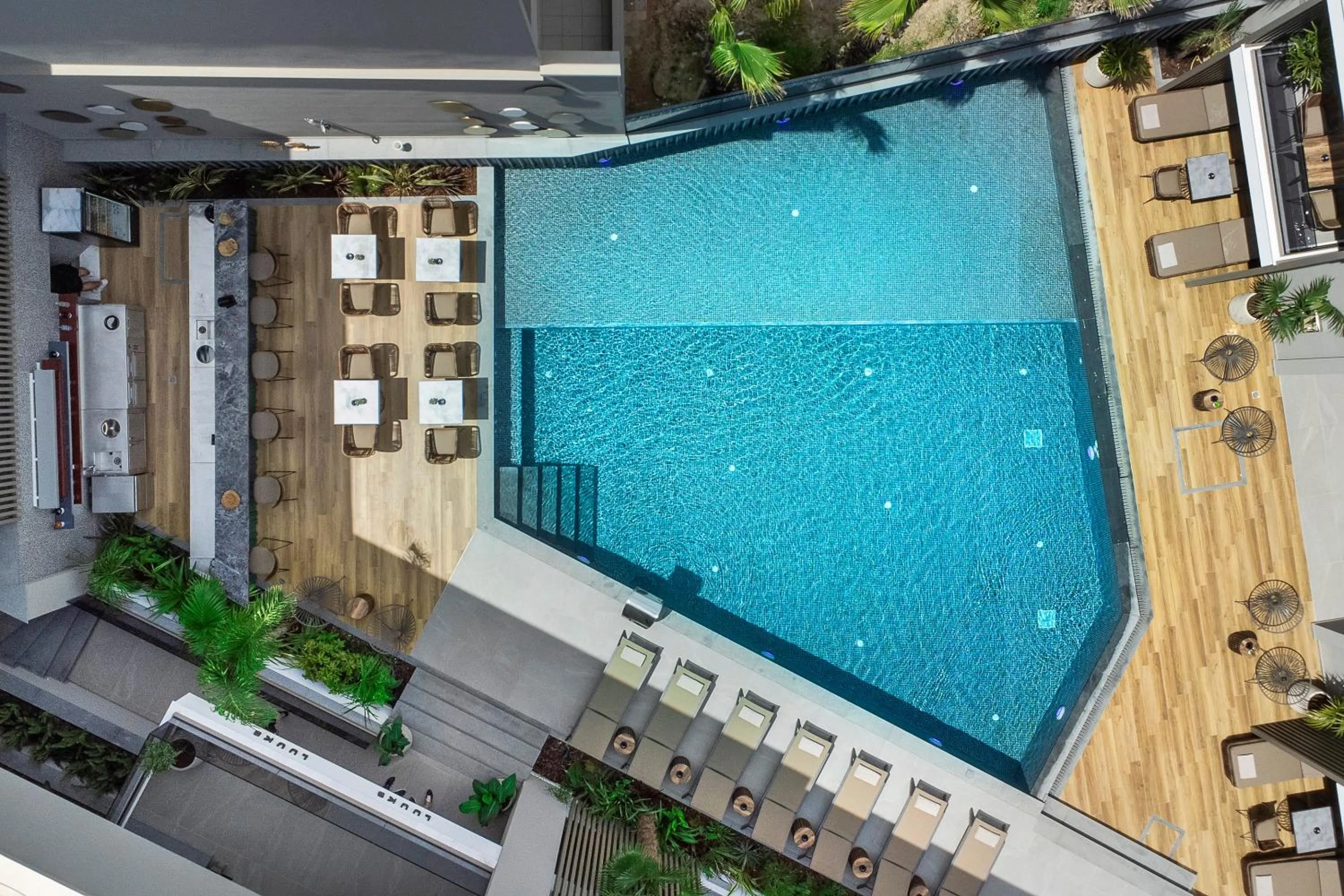 Swimming pool in Luuks Luxury Accommodation