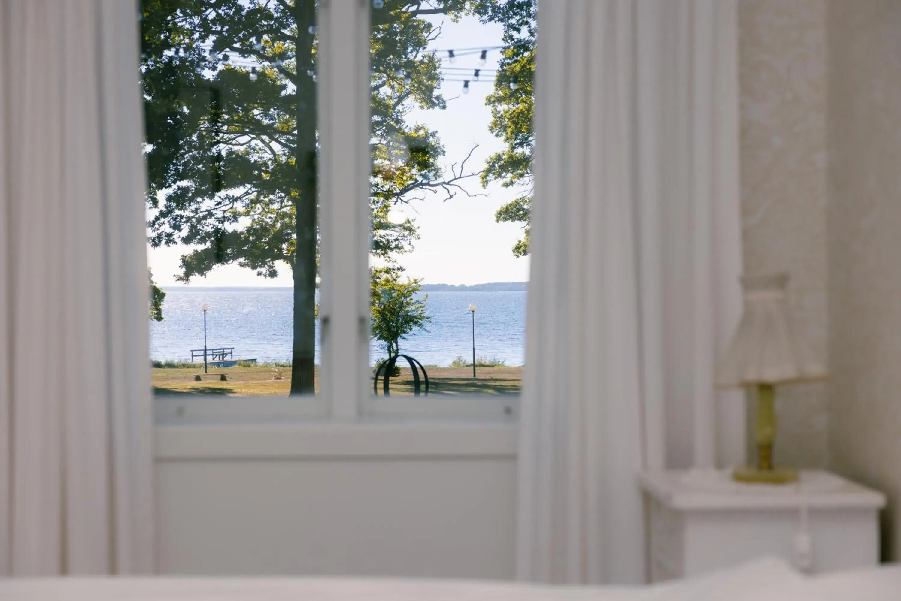 Twin Room with Sea View in Mormors Pensionat Strandhagen Twin Room with Sea View in Mormors Pensionat Strandhagen