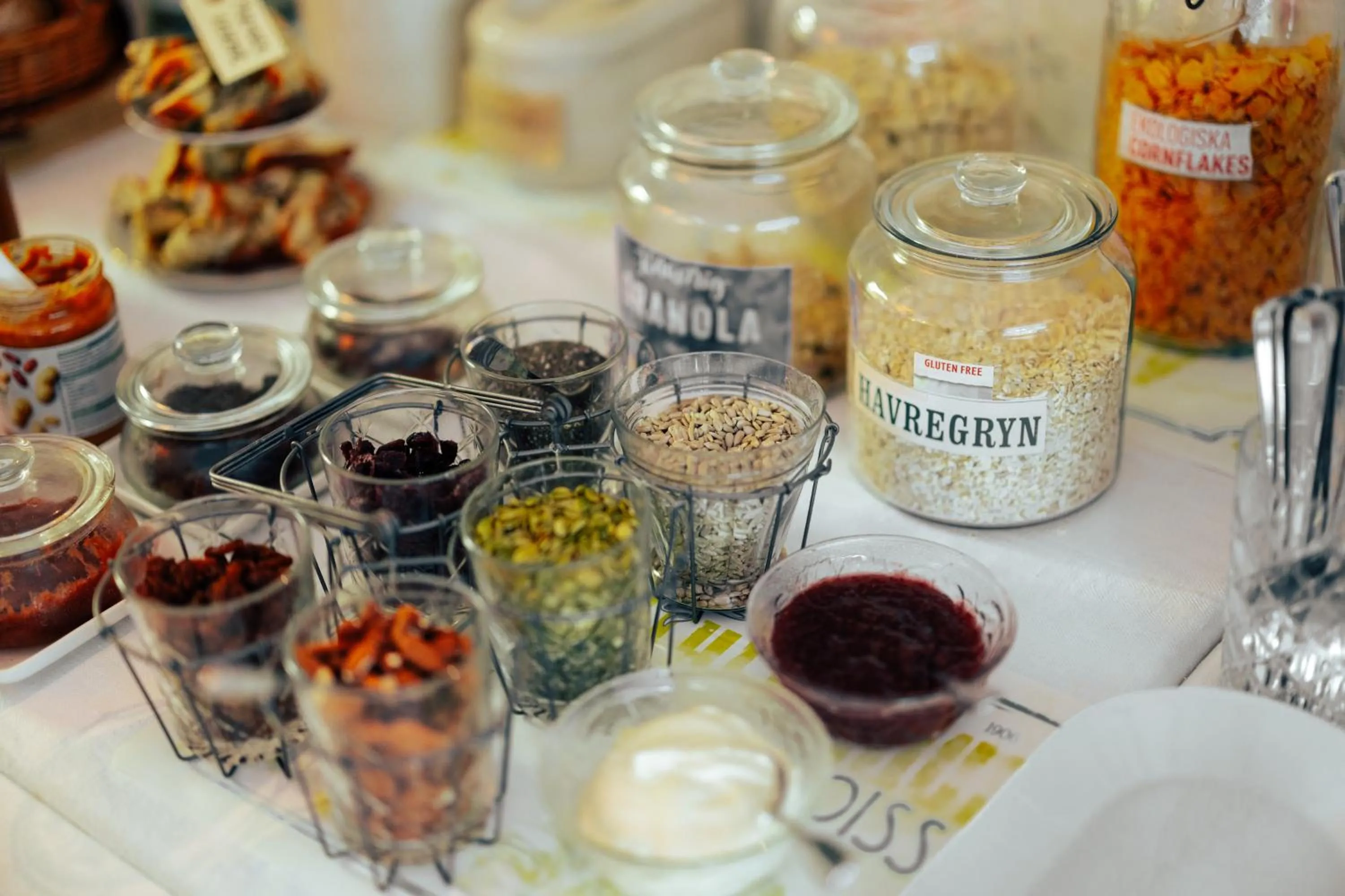 Food and drinks in Mormors Pensionat Strandhagen