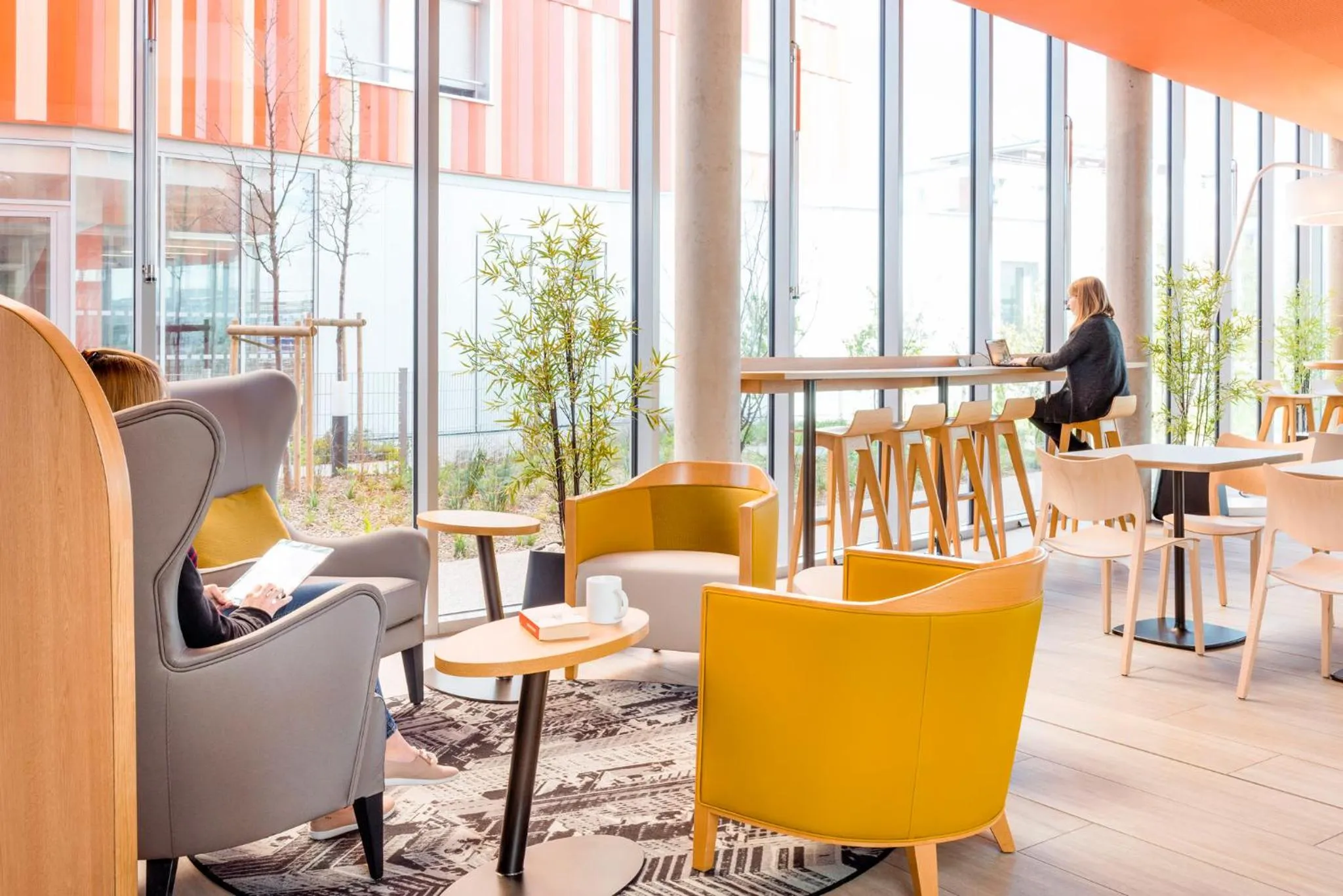 Lobby or reception in Aparthotel Adagio Access Paris Massy Gare