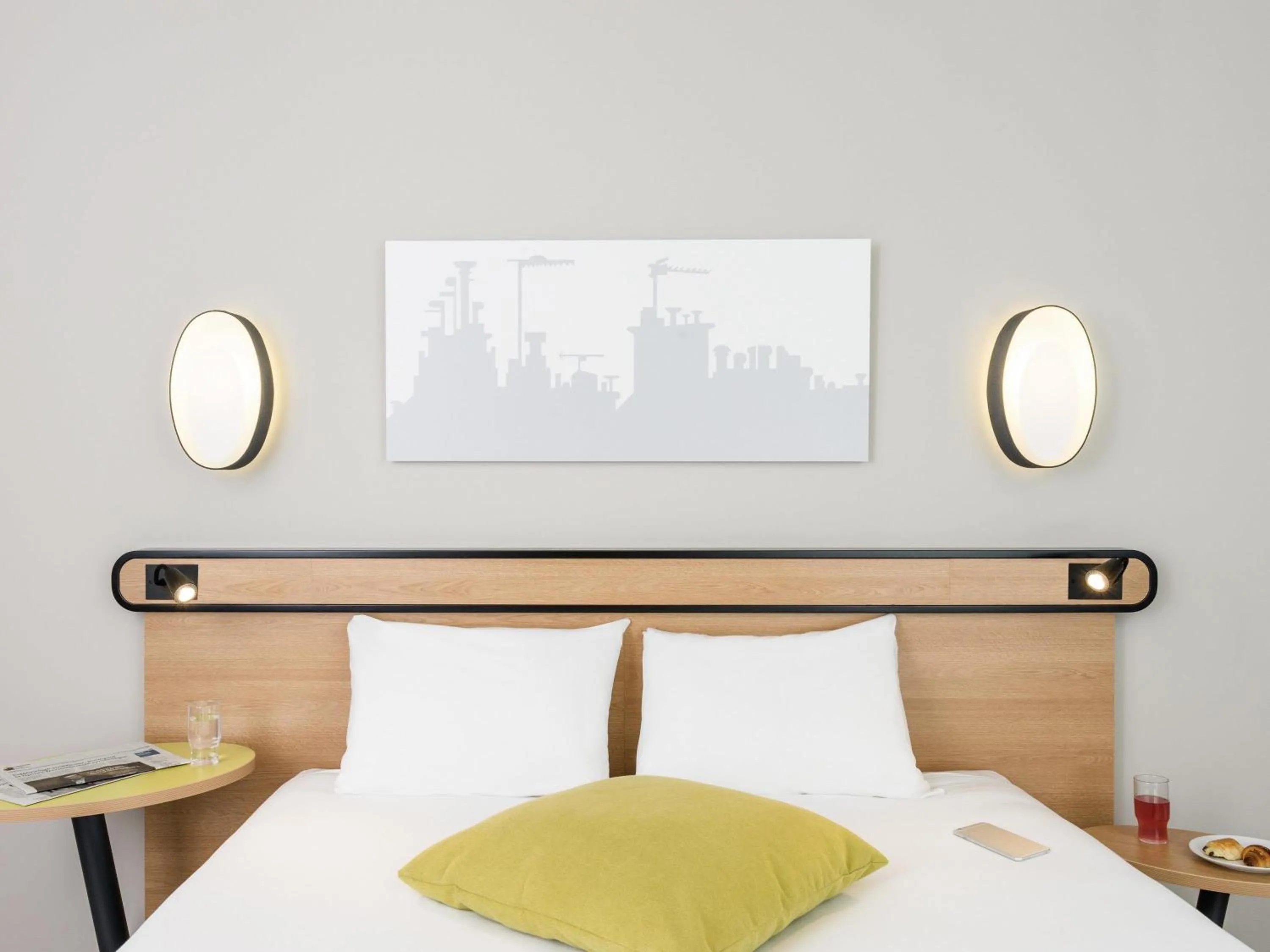 Bedroom, Bed in Aparthotel Adagio Access Paris Massy Gare