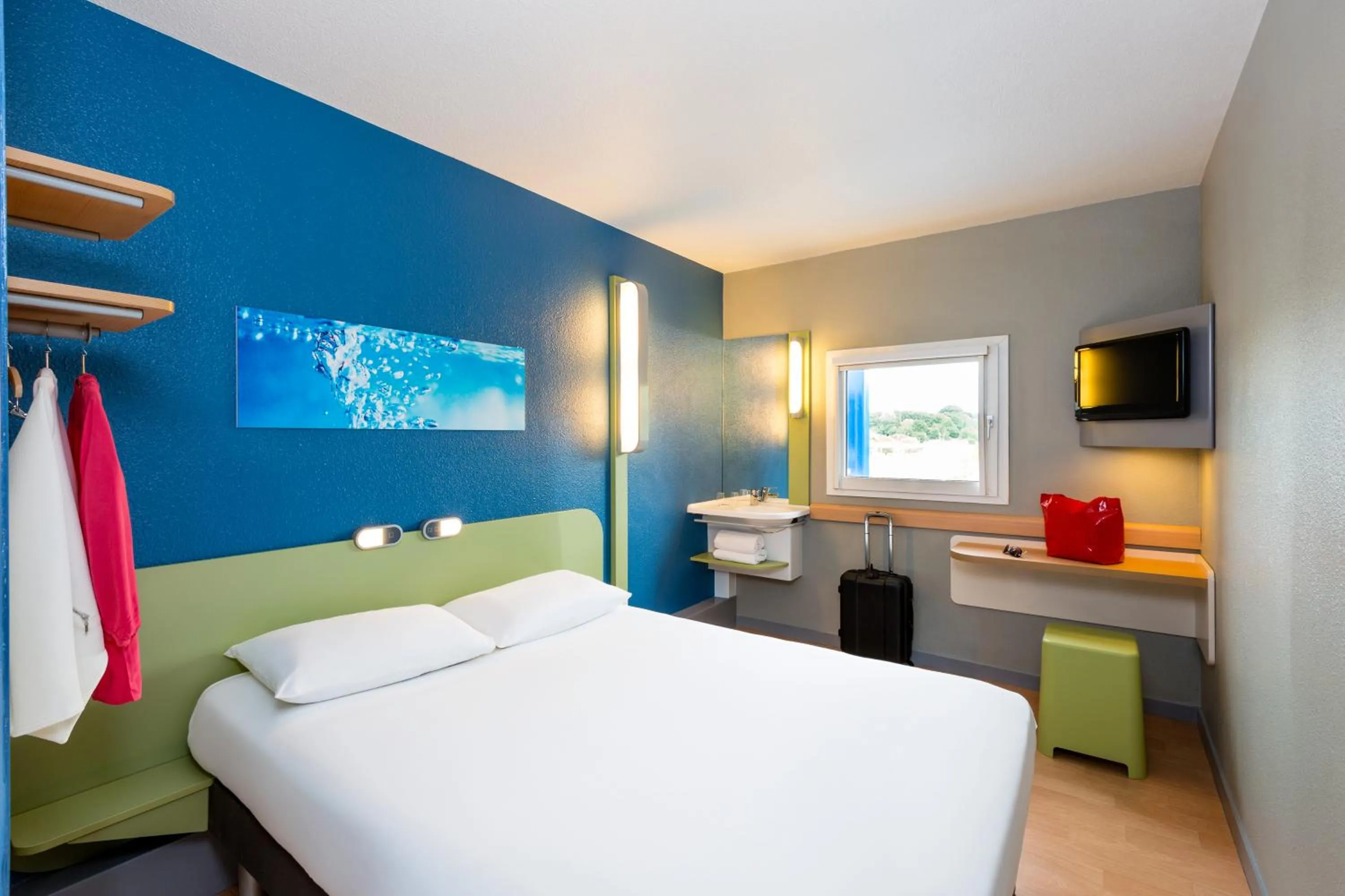 Bed in Ibis Budget Angers Parc des Expositions