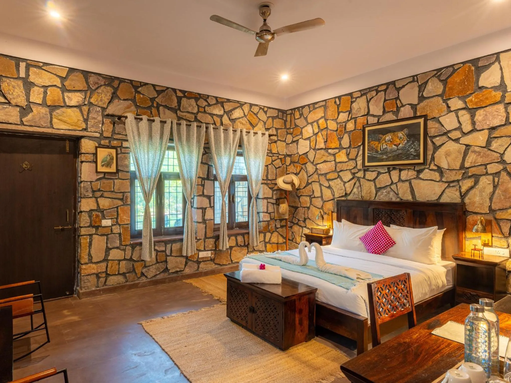 Bed in Moustache Ranthambore Luxuria