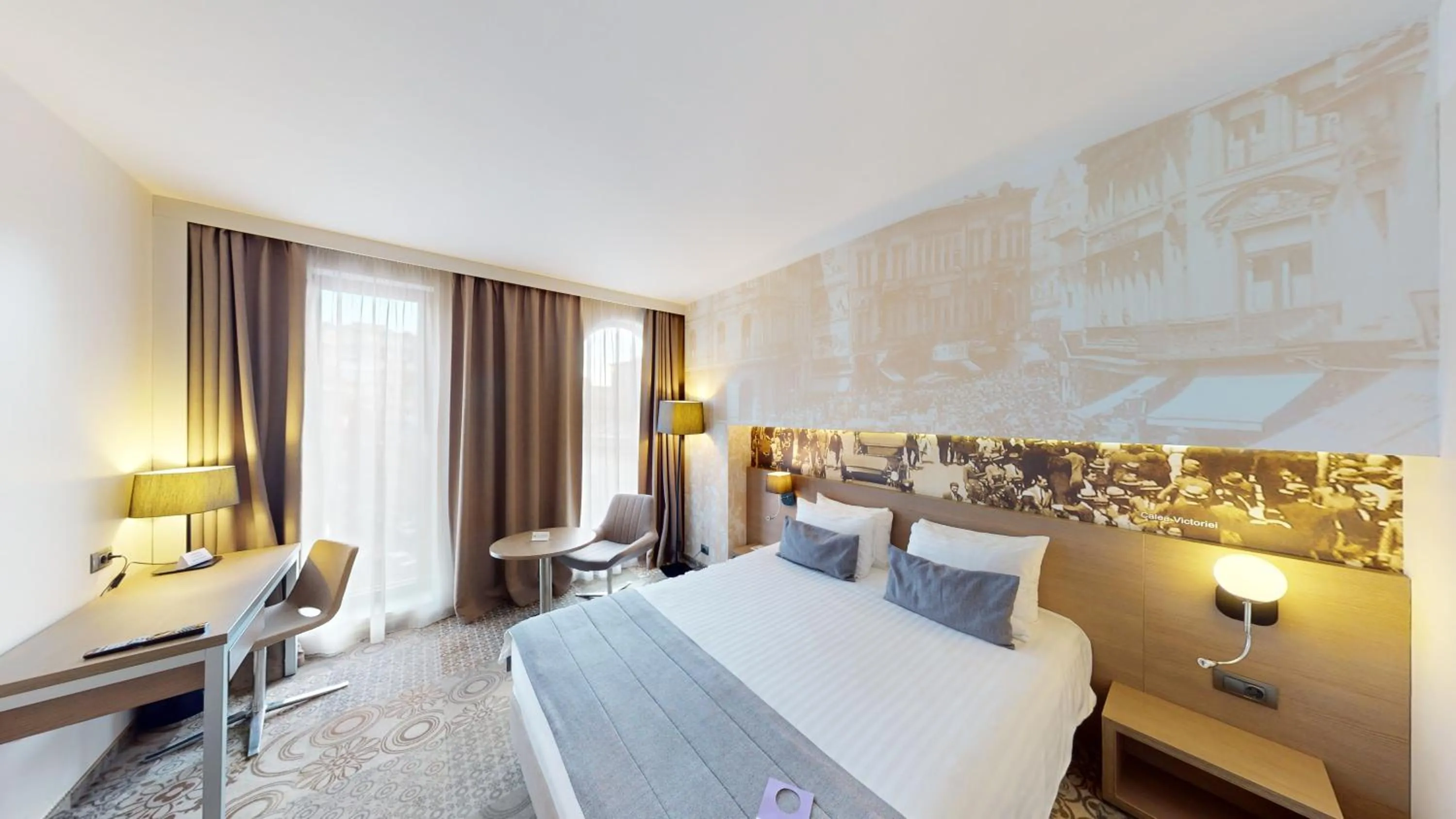 TV and multimedia, Bed in Mercure Bucharest City Center