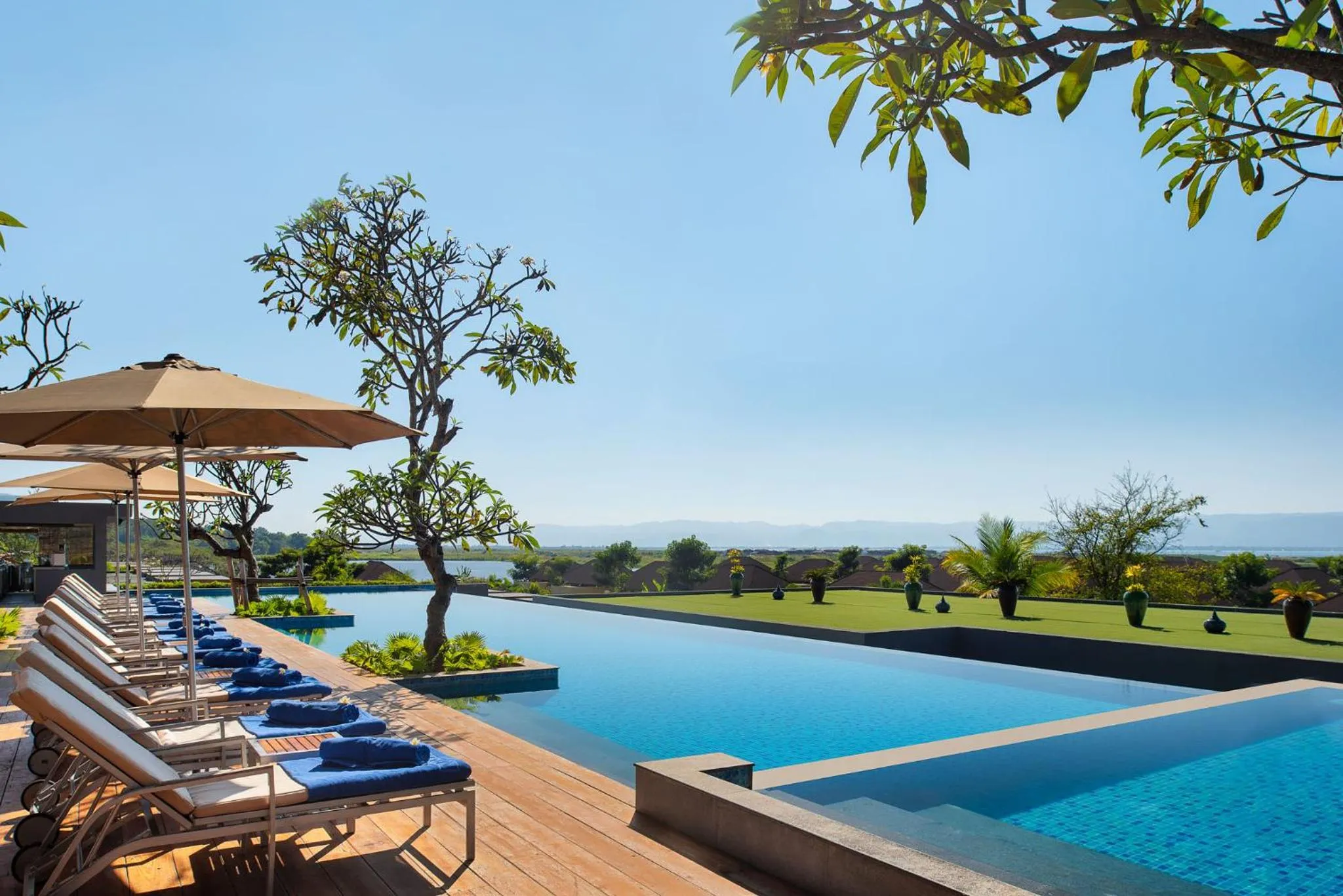 Lake view in Novotel Inle Lake Myat Min