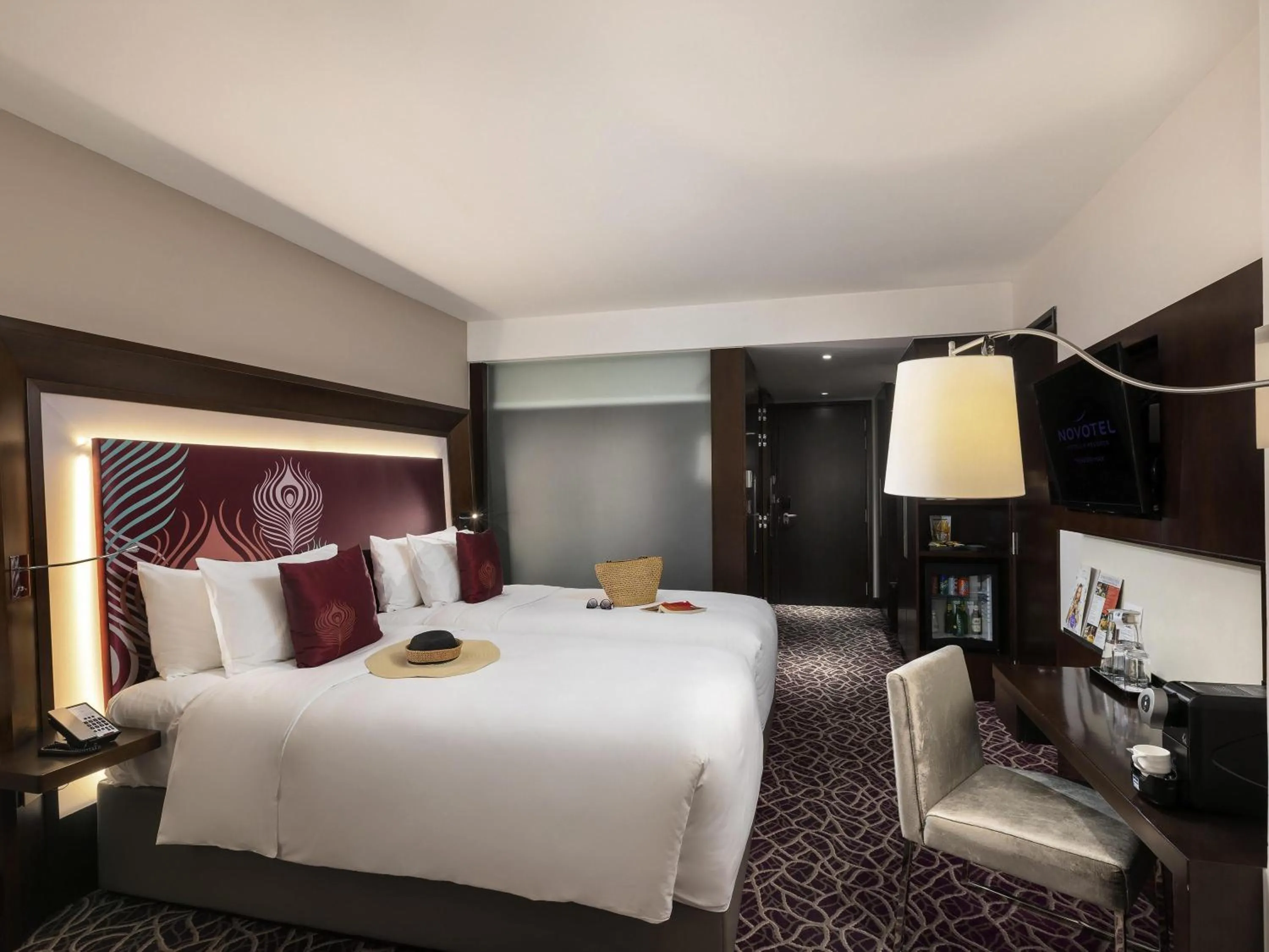 Bedroom, Bed in Novotel Yangon Max