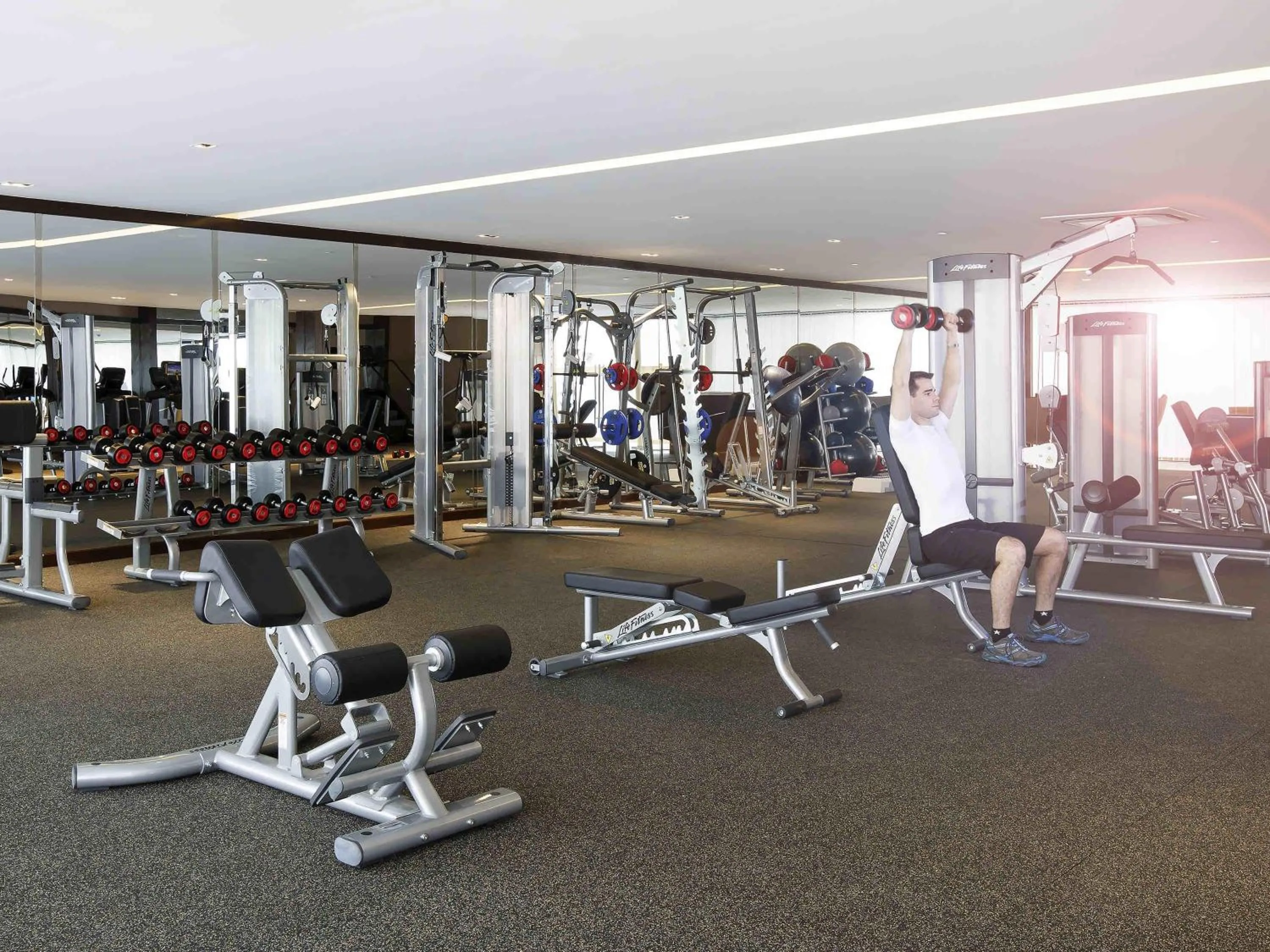 Fitness centre/facilities in Novotel Yangon Max
