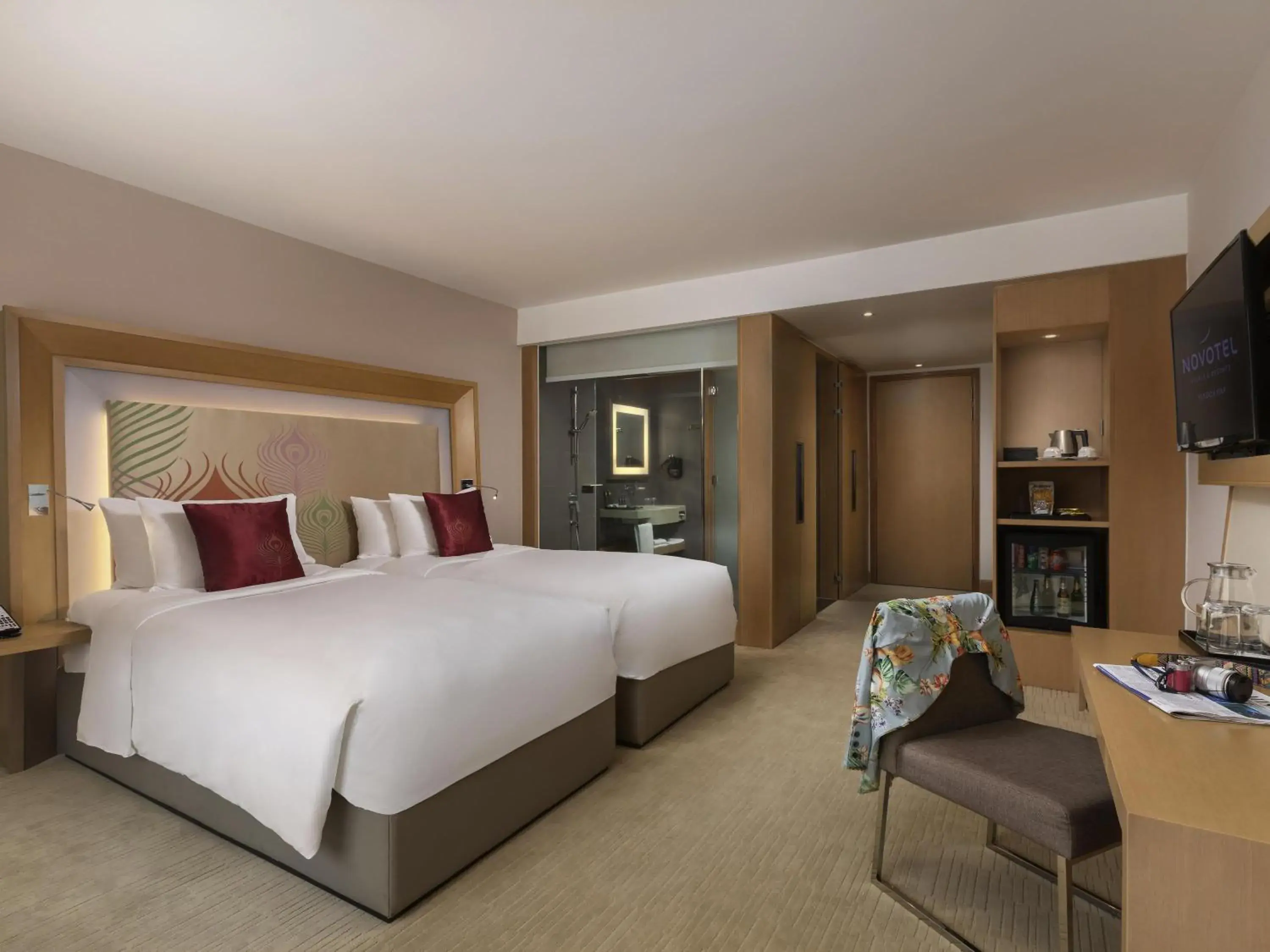 Deluxe Twin Room with Sofa in Novotel Yangon Max Deluxe Twin Room with Sofa in Novotel Yangon Max