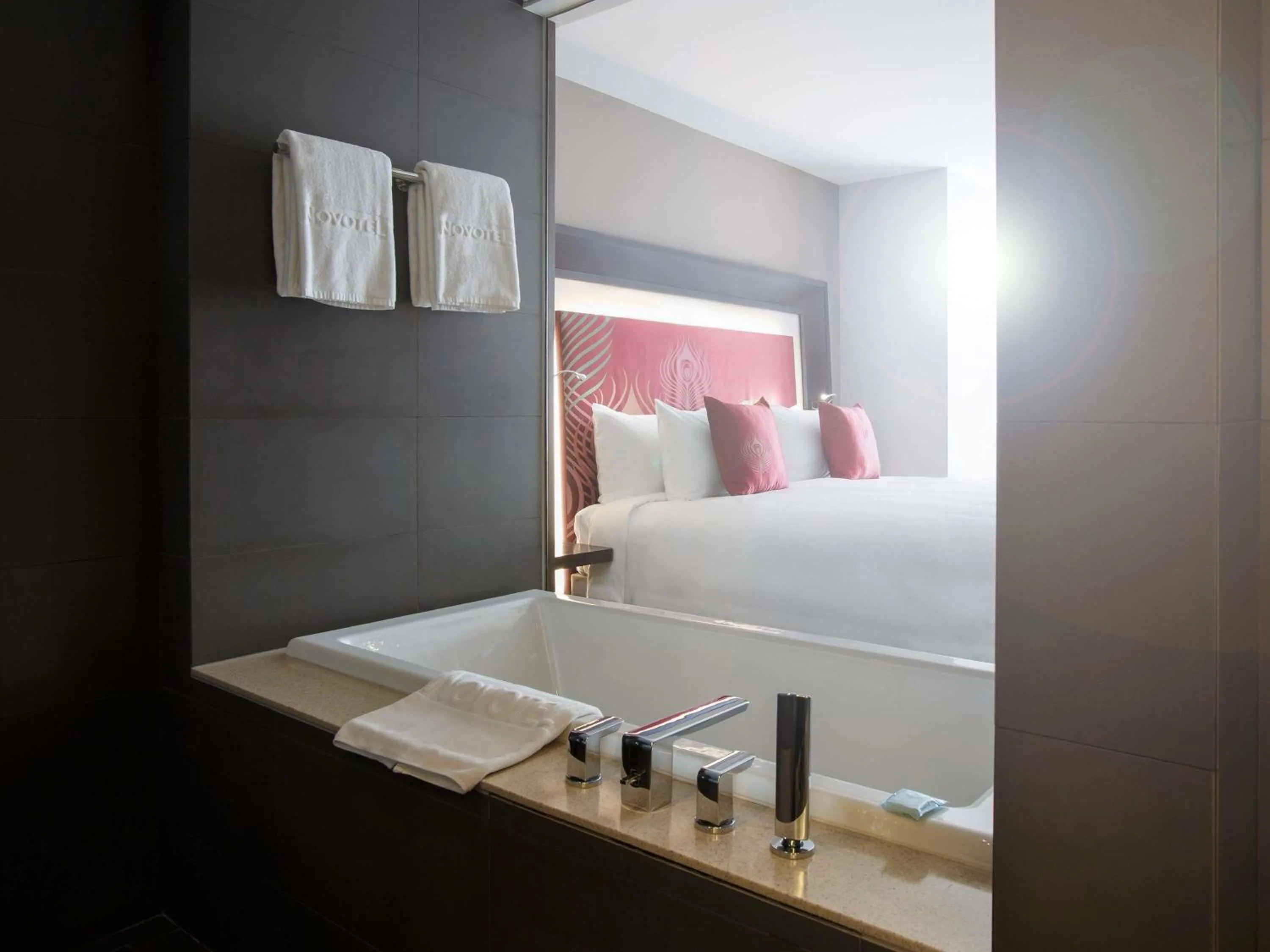 Bedroom, Bed in Novotel Yangon Max