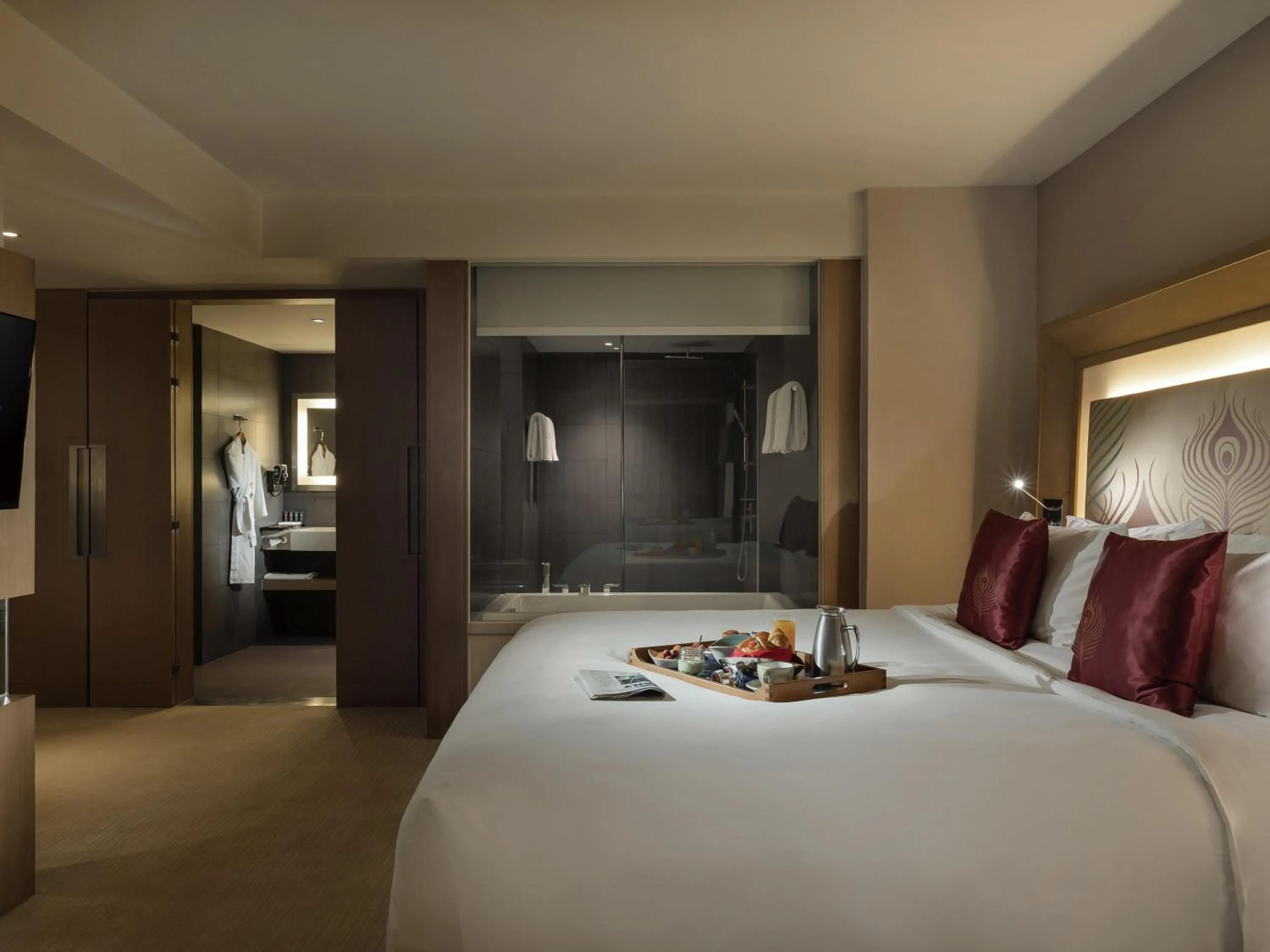 Bedroom, Bed in Novotel Yangon Max