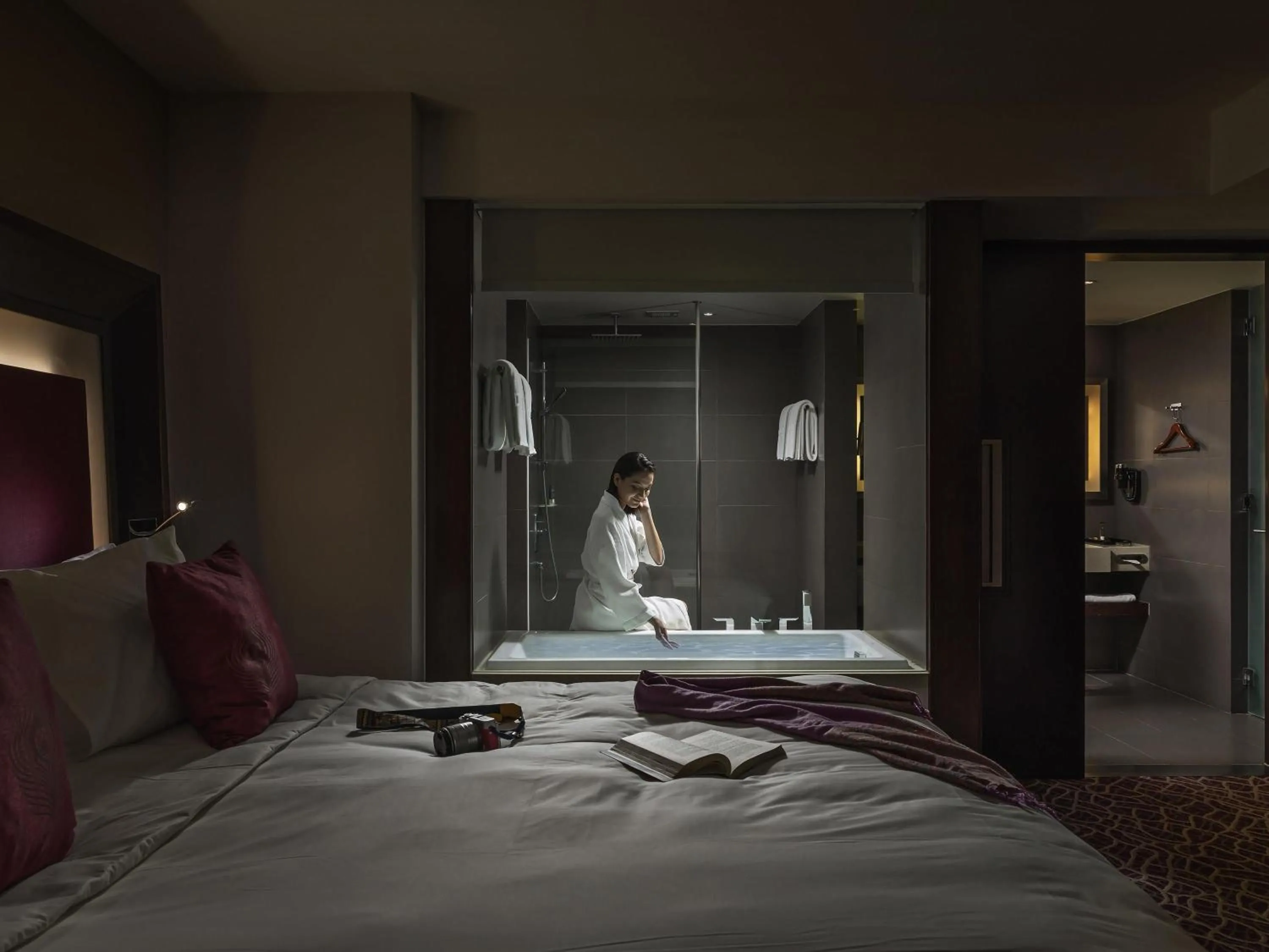 Bedroom, Bed in Novotel Yangon Max