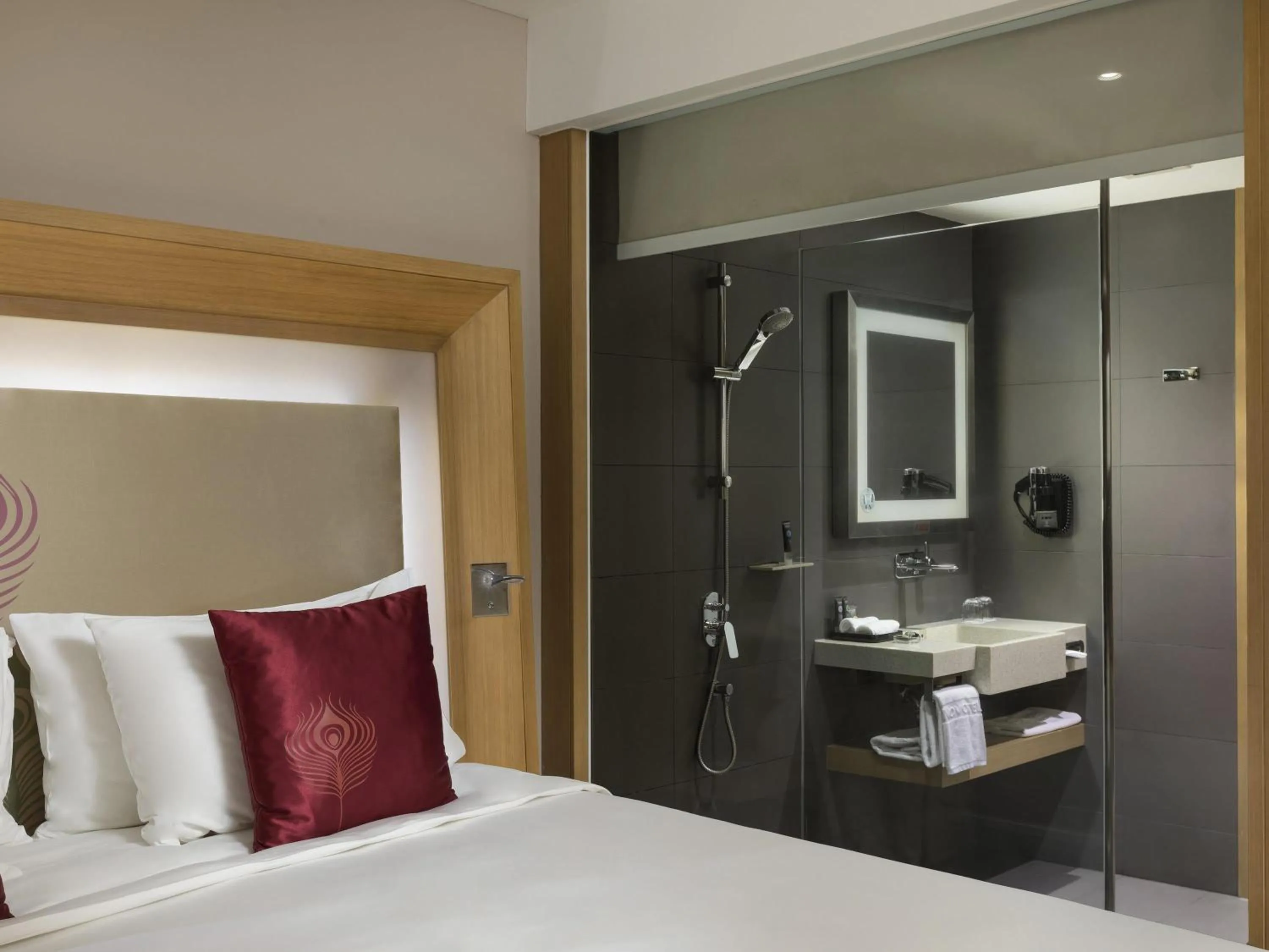 Bedroom, Bed in Novotel Yangon Max