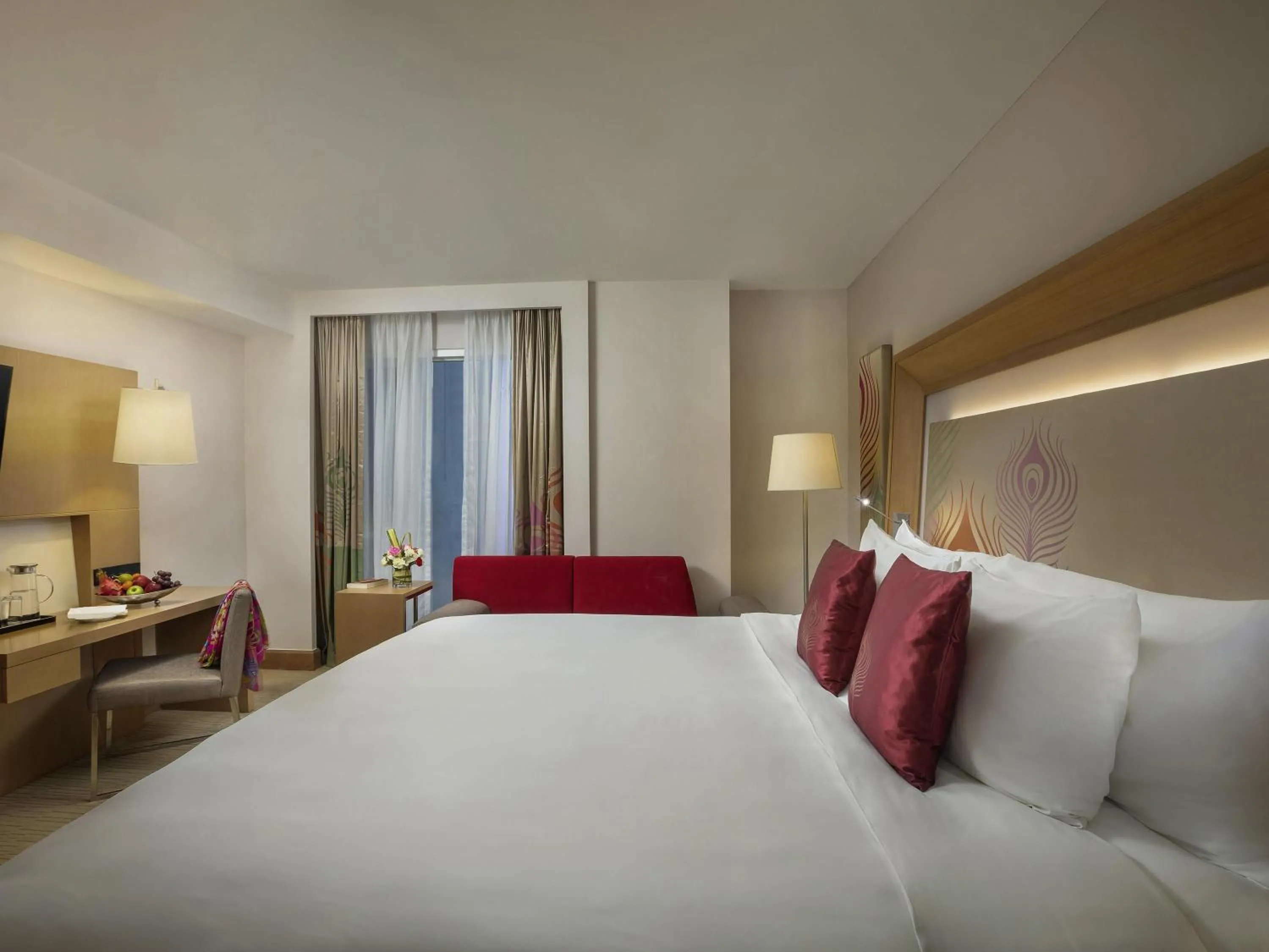 Bedroom, Bed in Novotel Yangon Max