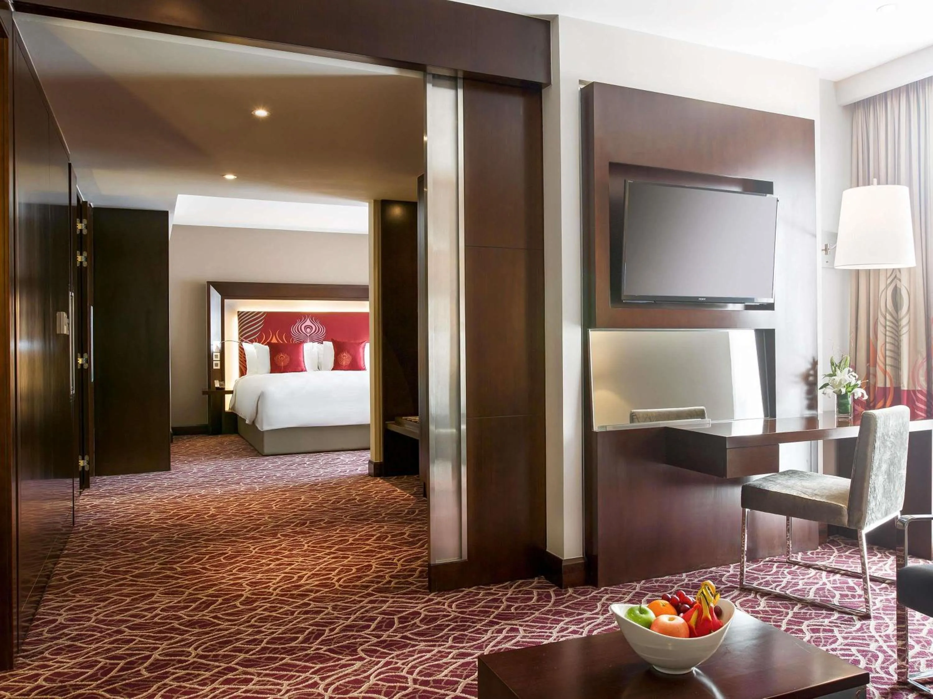 Bedroom, Bed in Novotel Yangon Max