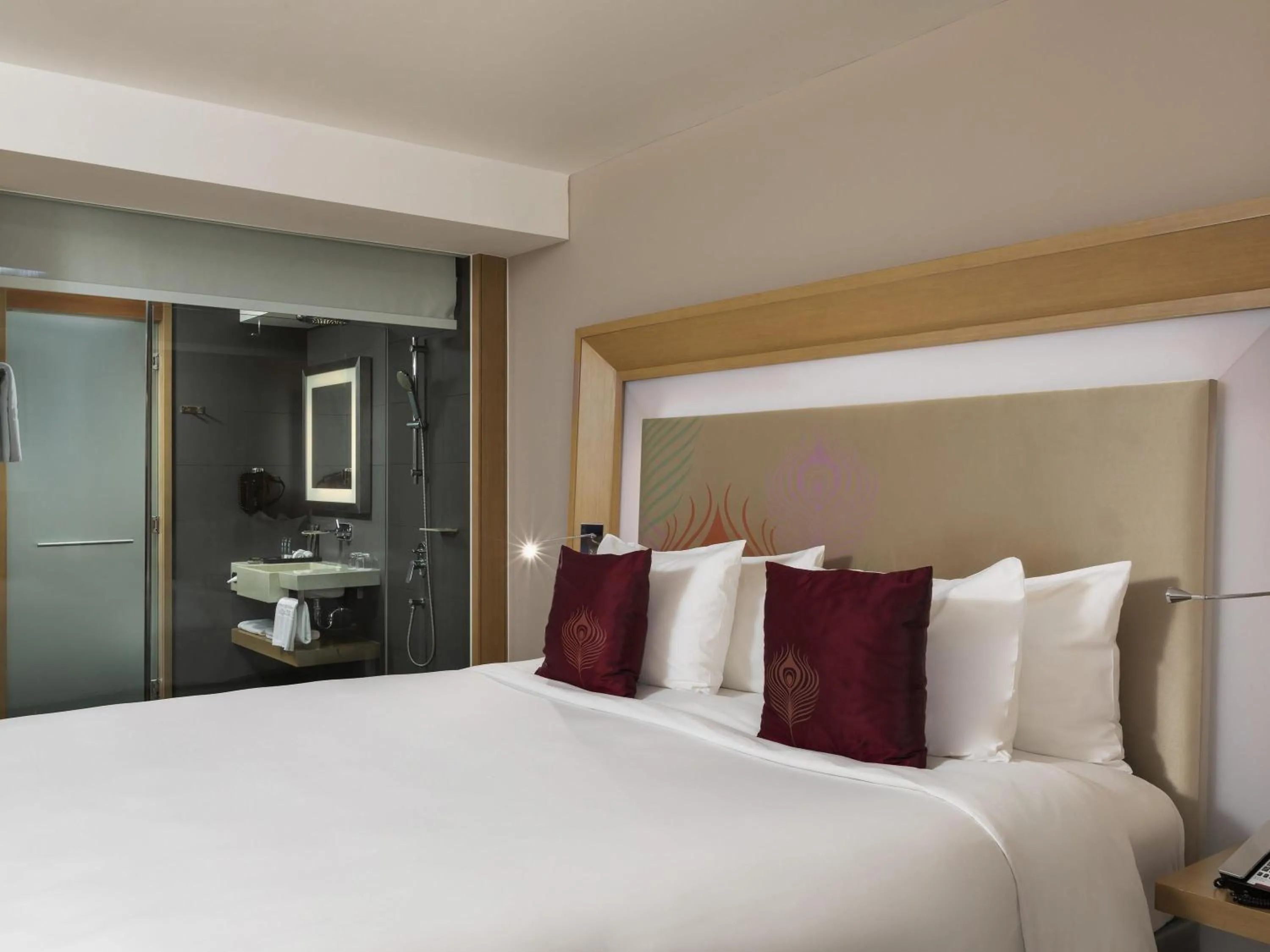 Bedroom, Bed in Novotel Yangon Max