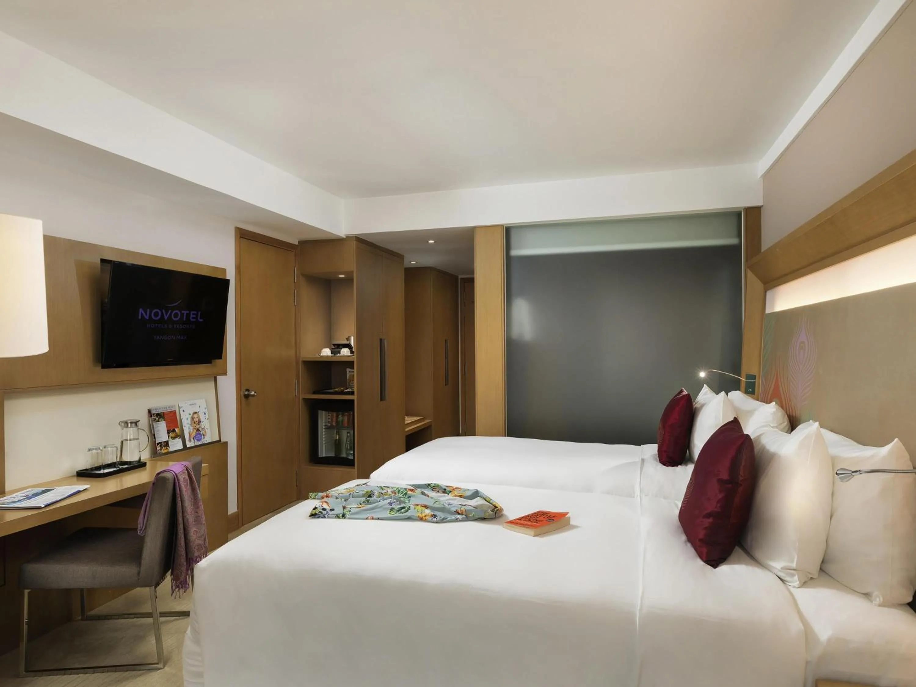 Bedroom, Bed in Novotel Yangon Max