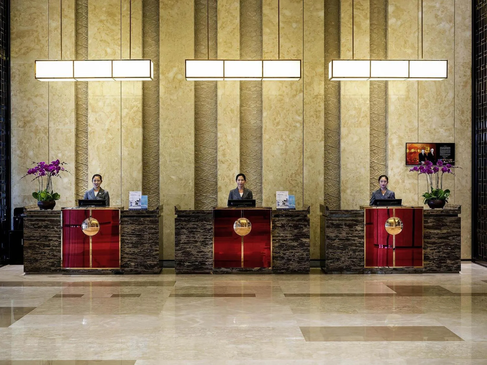 Property building in Pullman Qingdao Ziyue