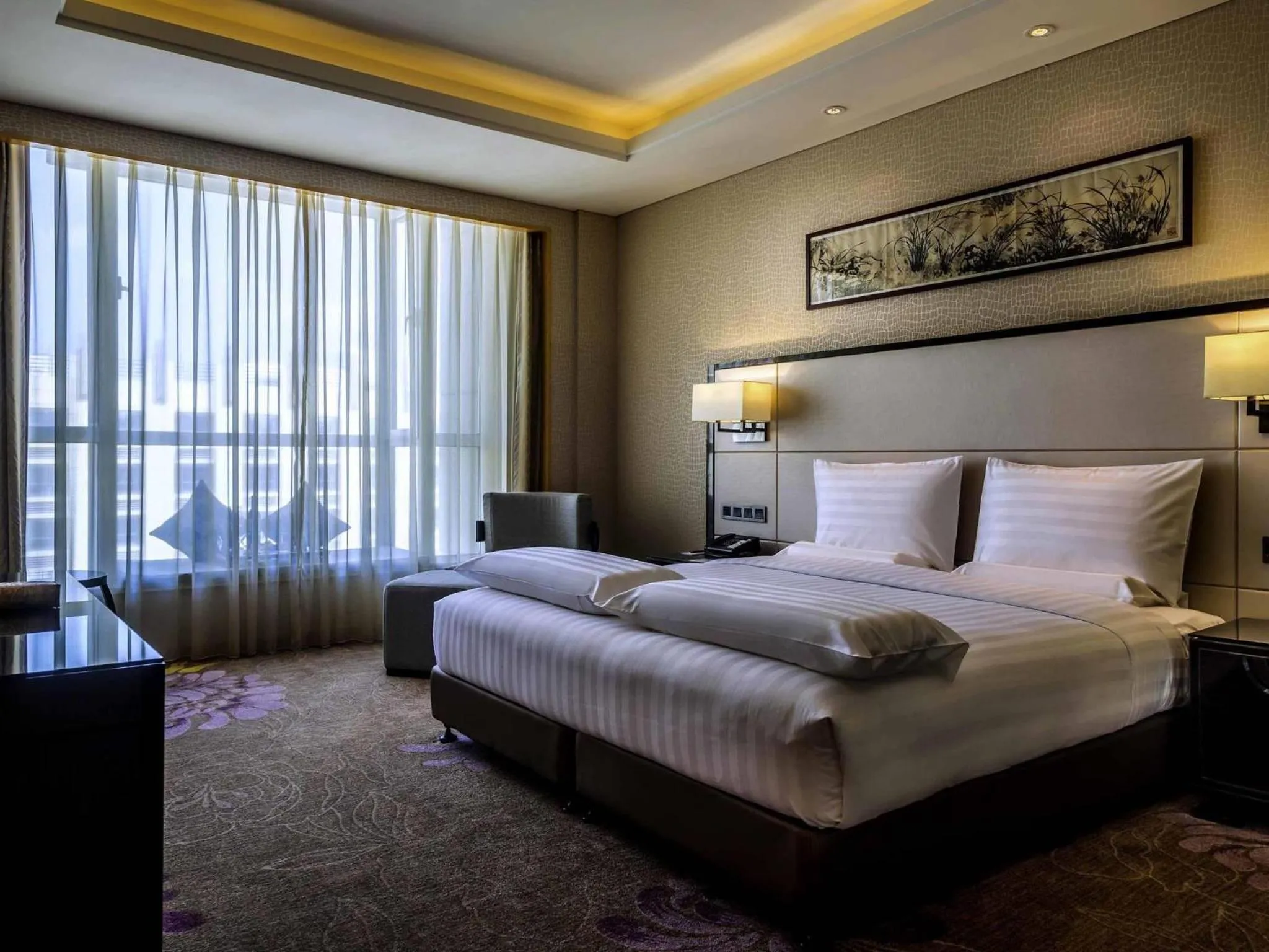 Bedroom in Pullman Qingdao Ziyue