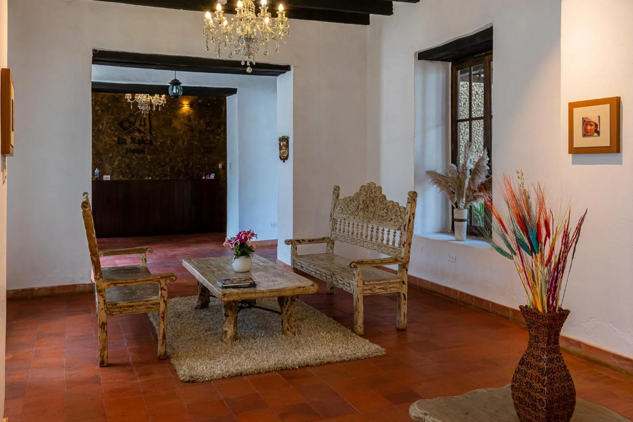 Lobby or reception in La Xalca Hotel - Asociado Casa Andina