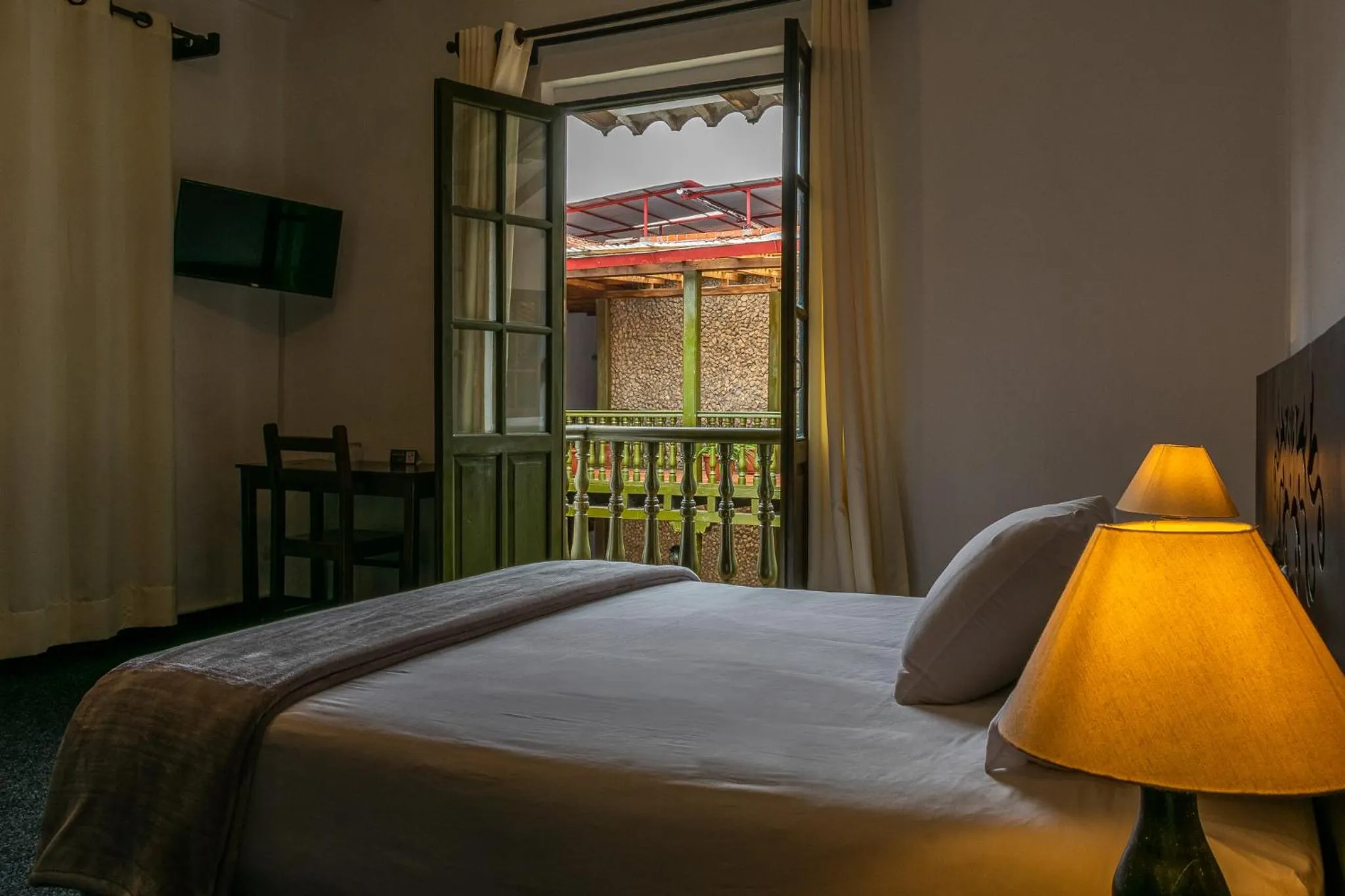 Bedroom, Bed in La Xalca Hotel - Asociado Casa Andina