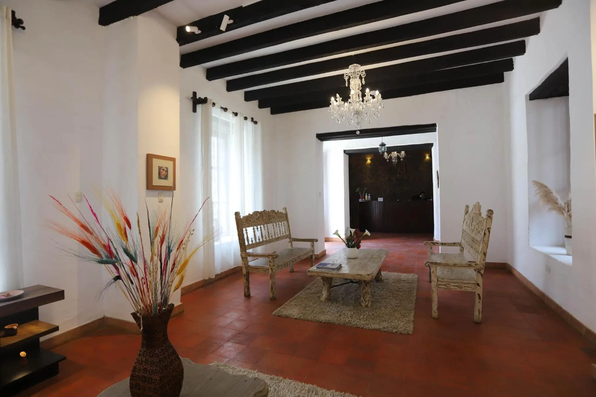 Lobby or reception in La Xalca Hotel - Asociado Casa Andina