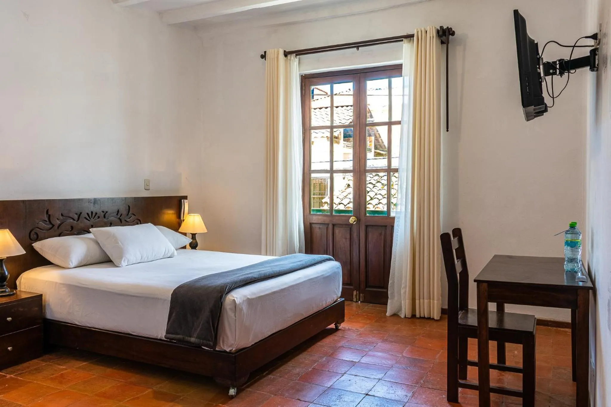 Bed in La Xalca Hotel - Asociado Casa Andina