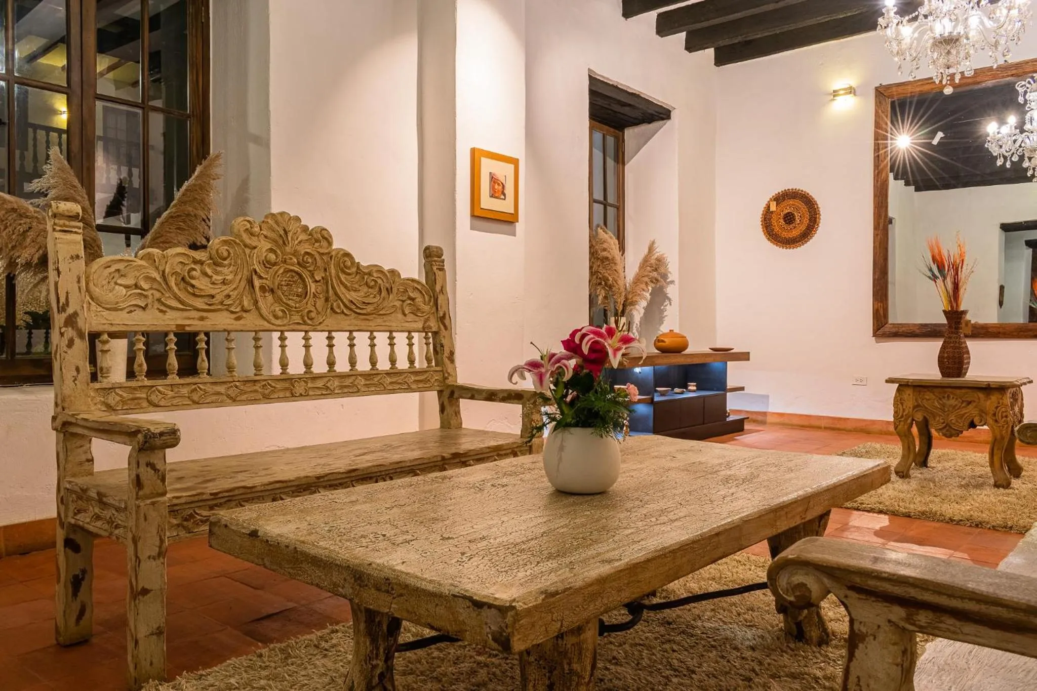 Lobby or reception in La Xalca Hotel - Asociado Casa Andina