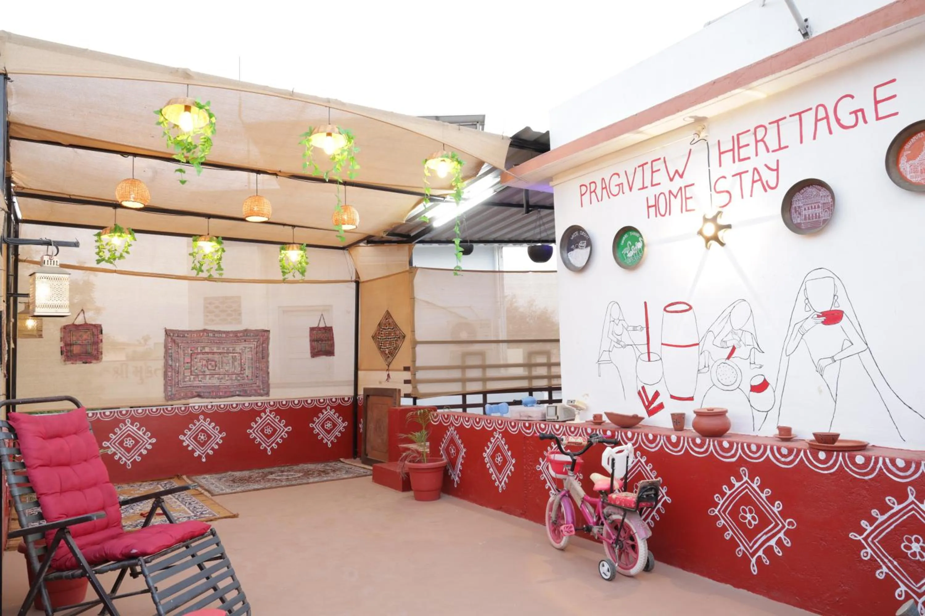 Balcony/Terrace in Prag View Heritage Homestay