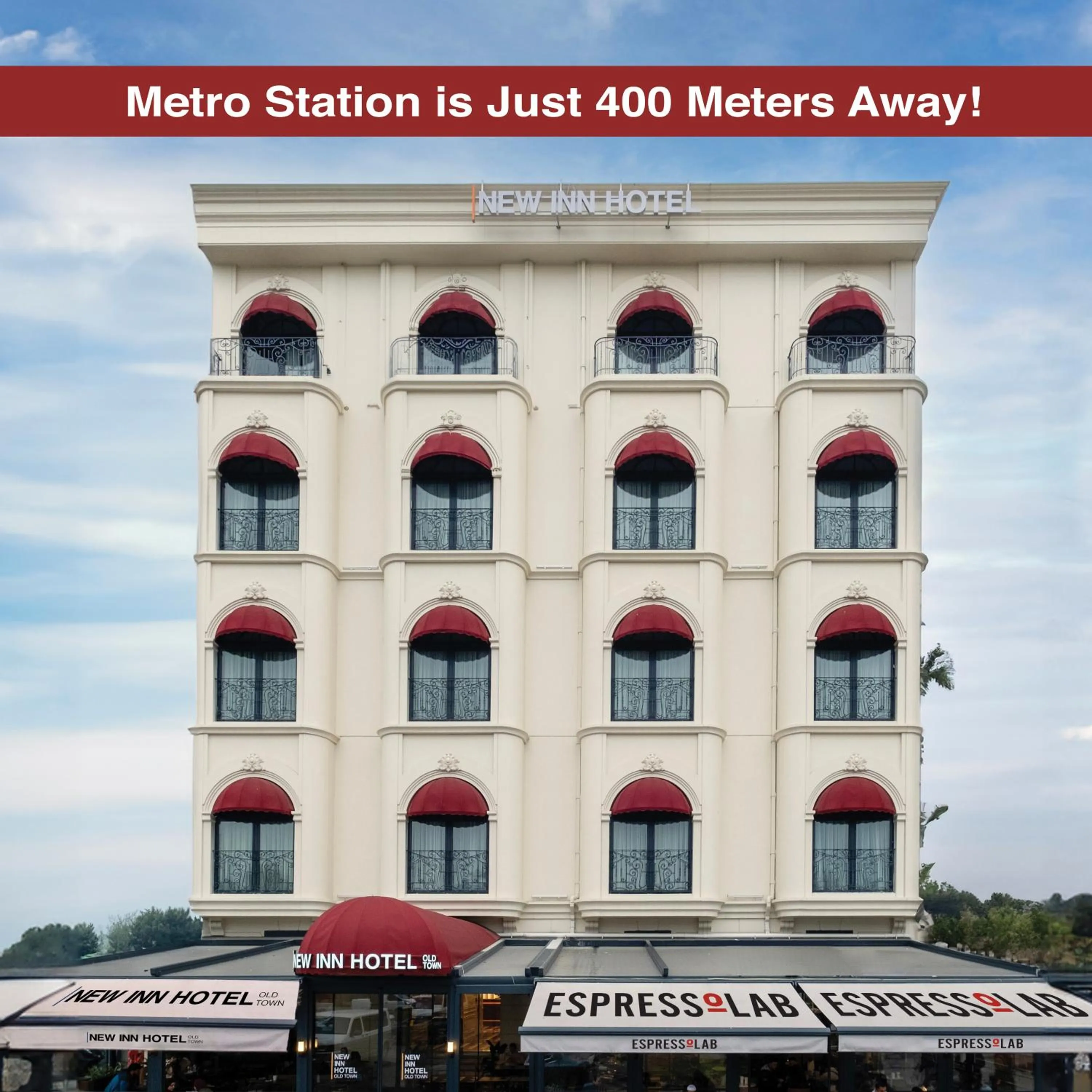 Property building in New Inn Hotel Old Town