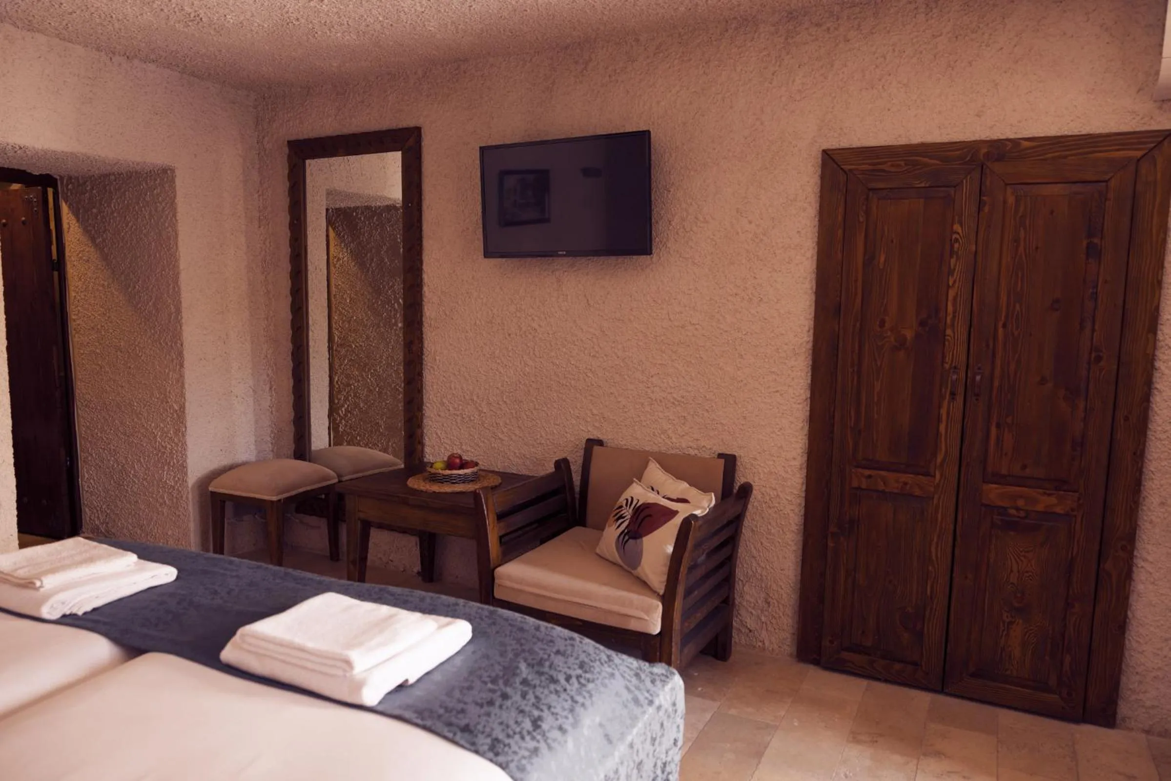 Bed in Göreme Stone Age