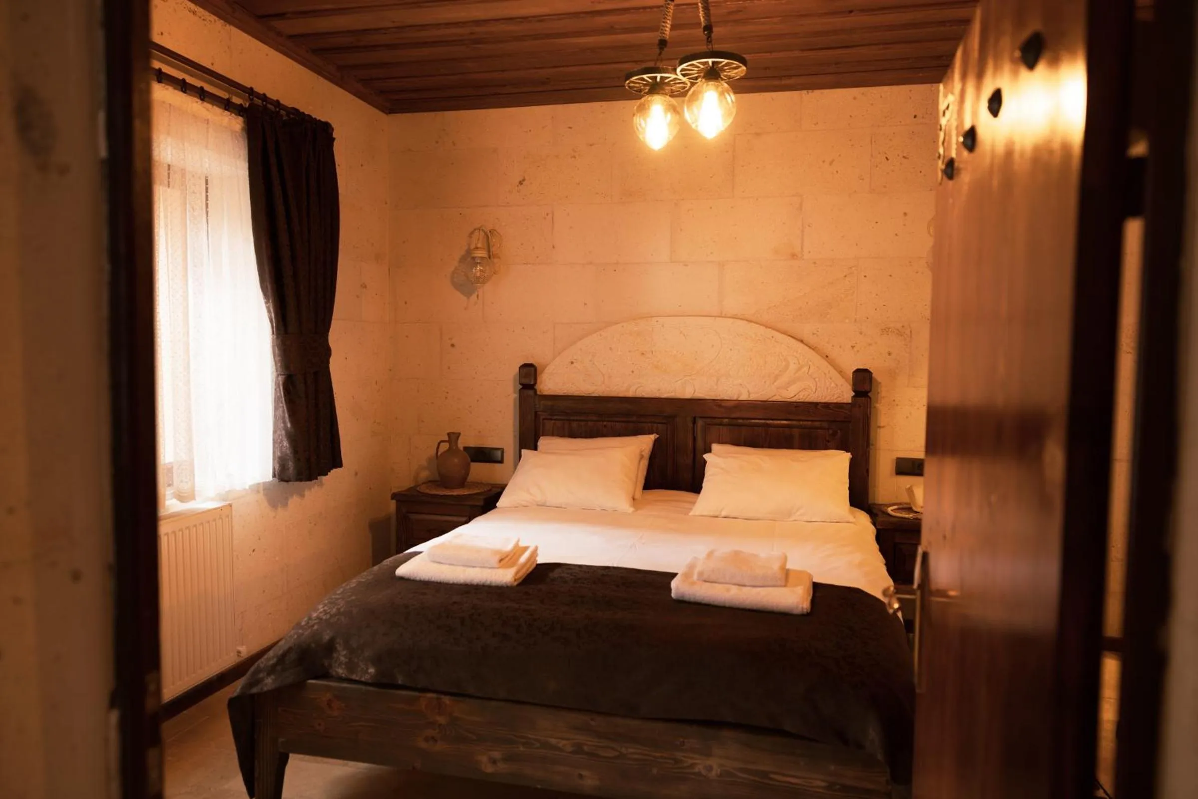 Bed in Göreme Stone Age