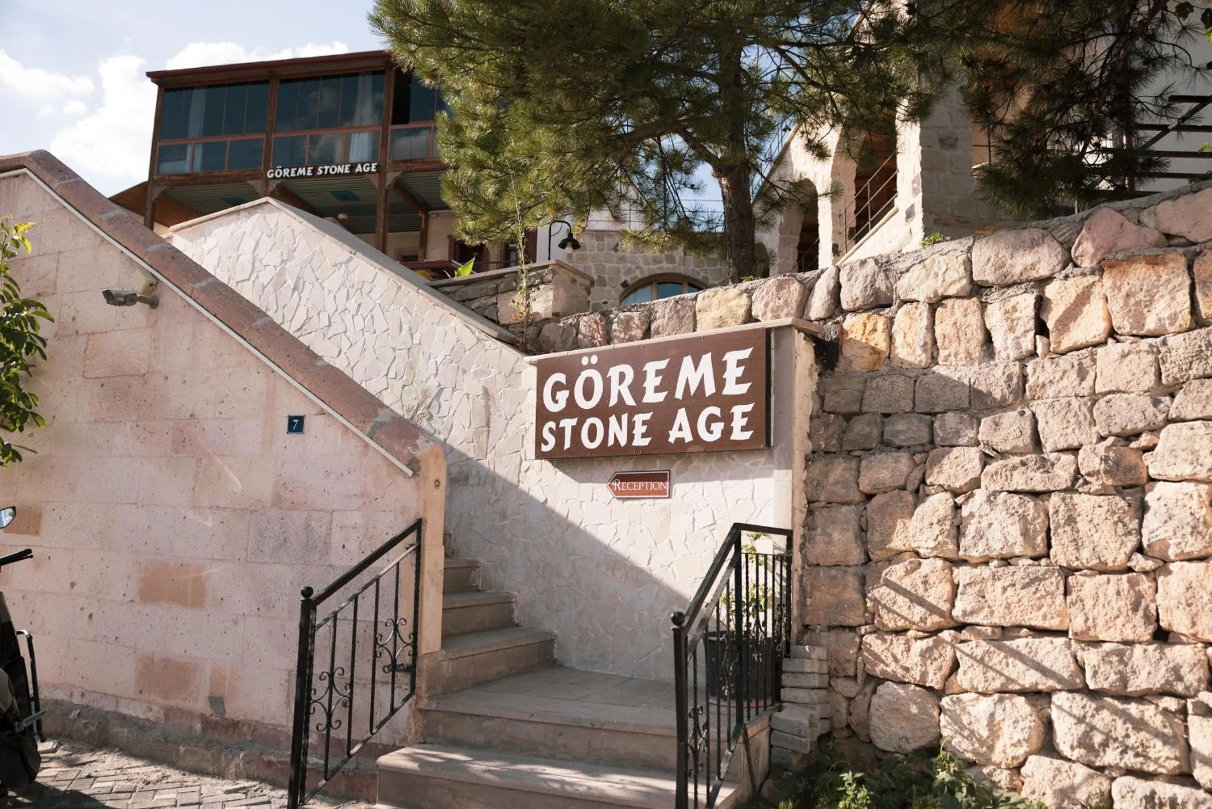 Facade/entrance in Göreme Stone Age