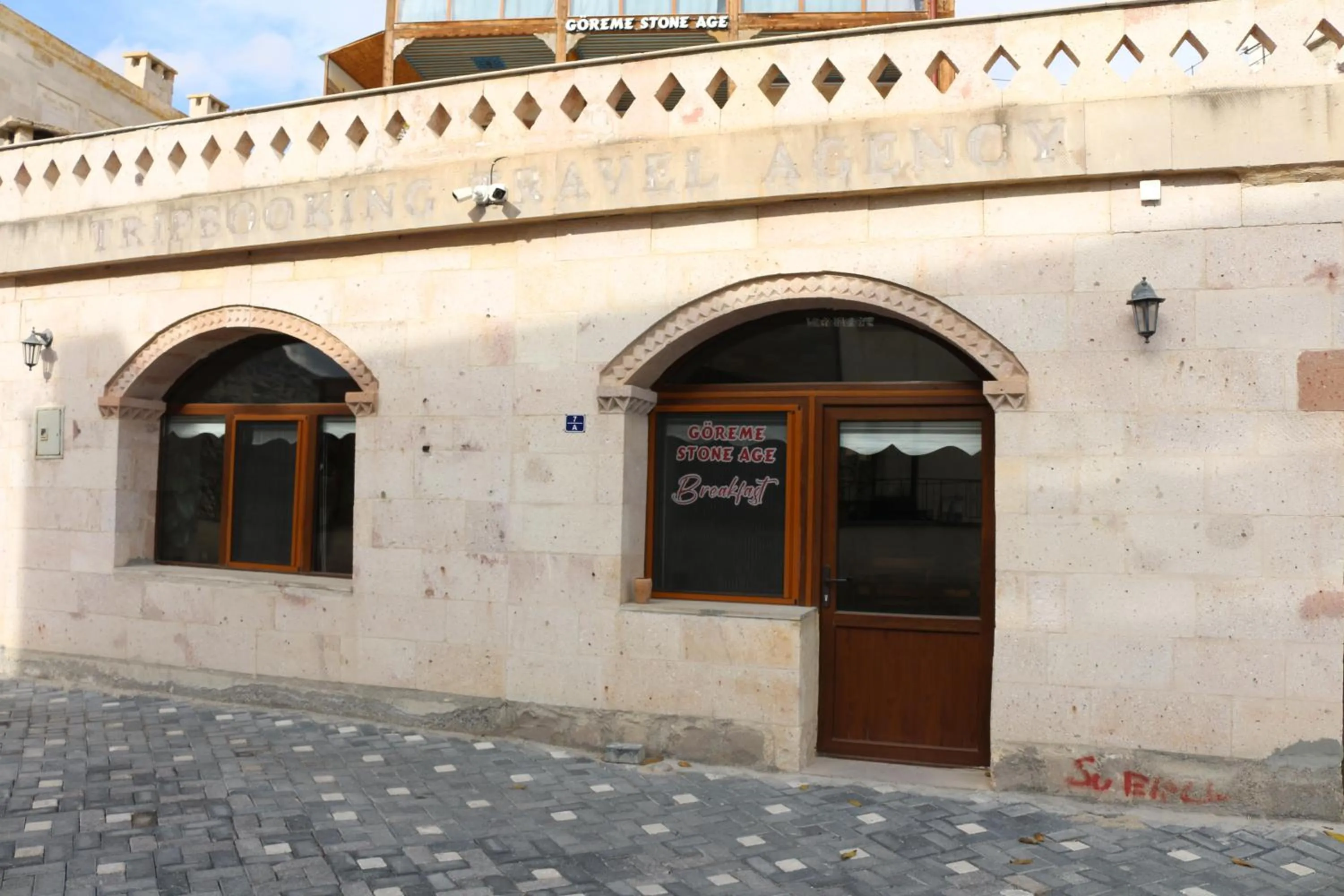 Facade/entrance in Göreme Stone Age