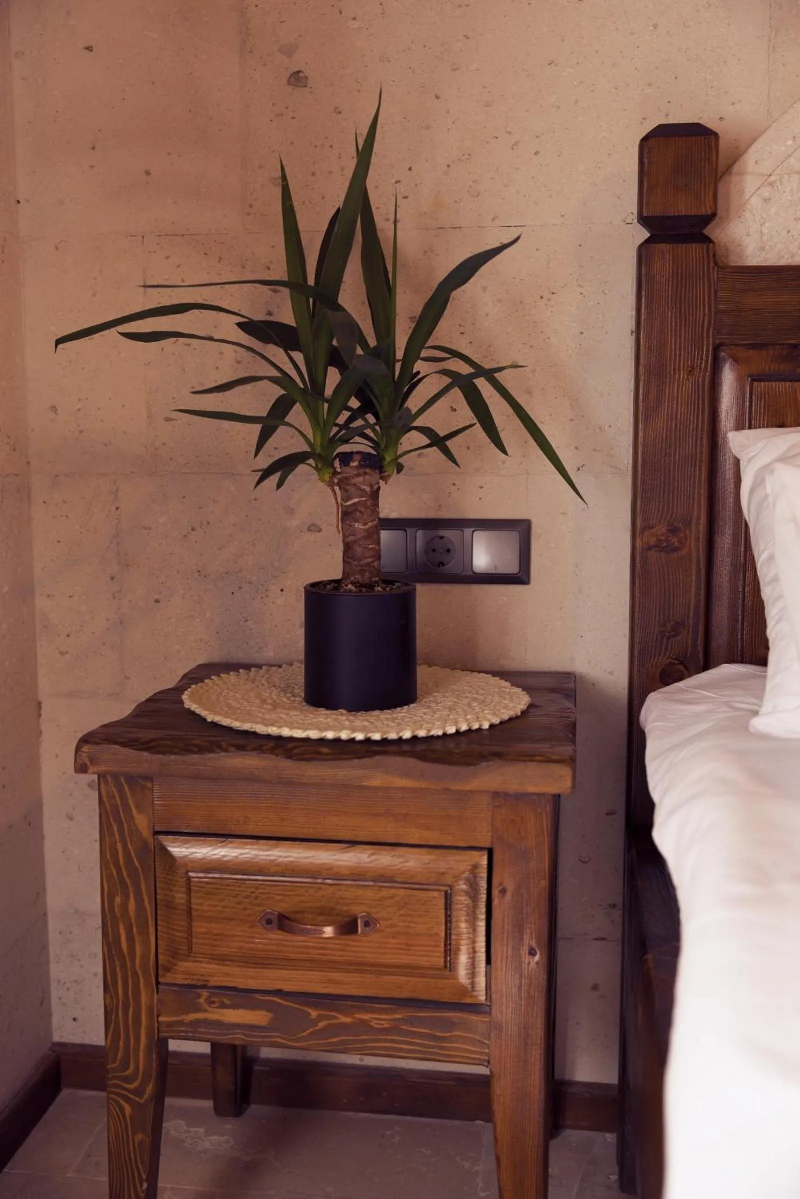 Bed in Göreme Stone Age