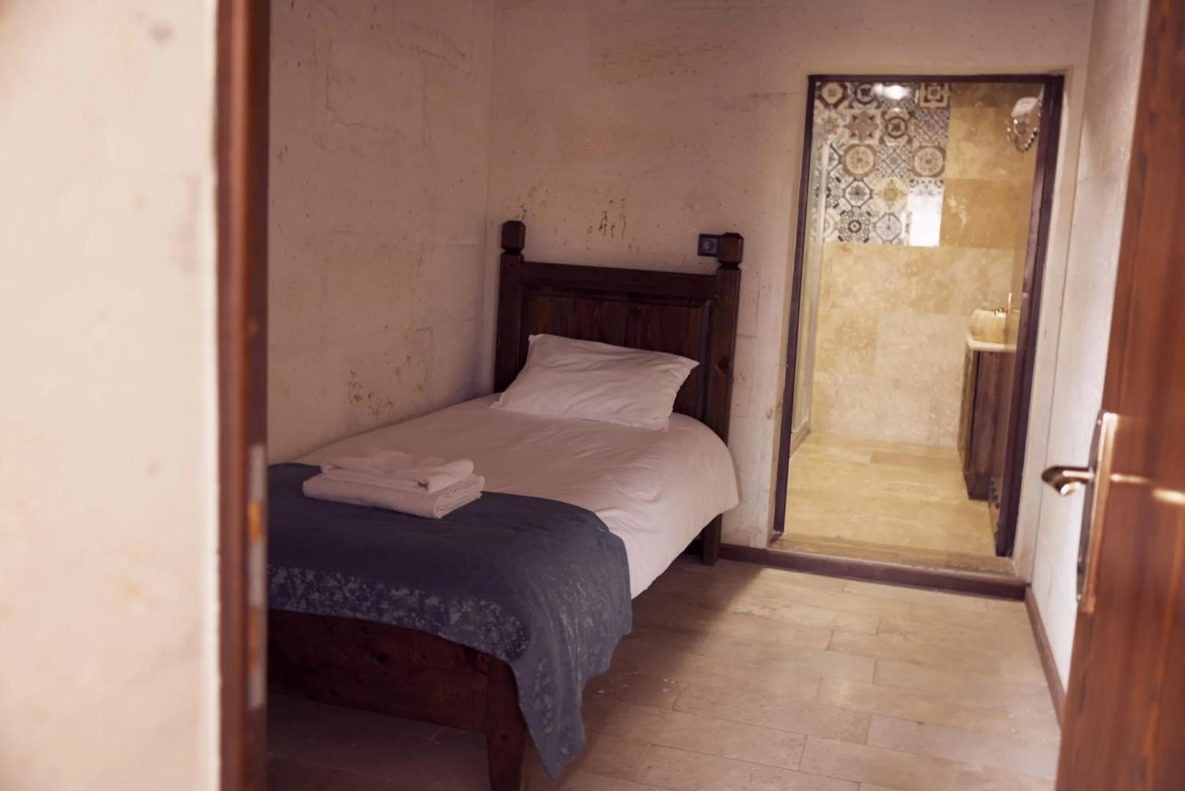 Bed in Göreme Stone Age