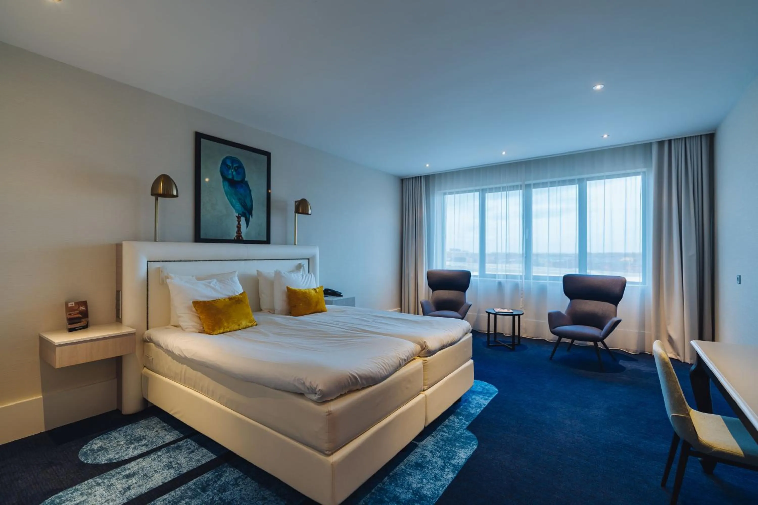 Bed in Van der Valk Hotel Den Haag