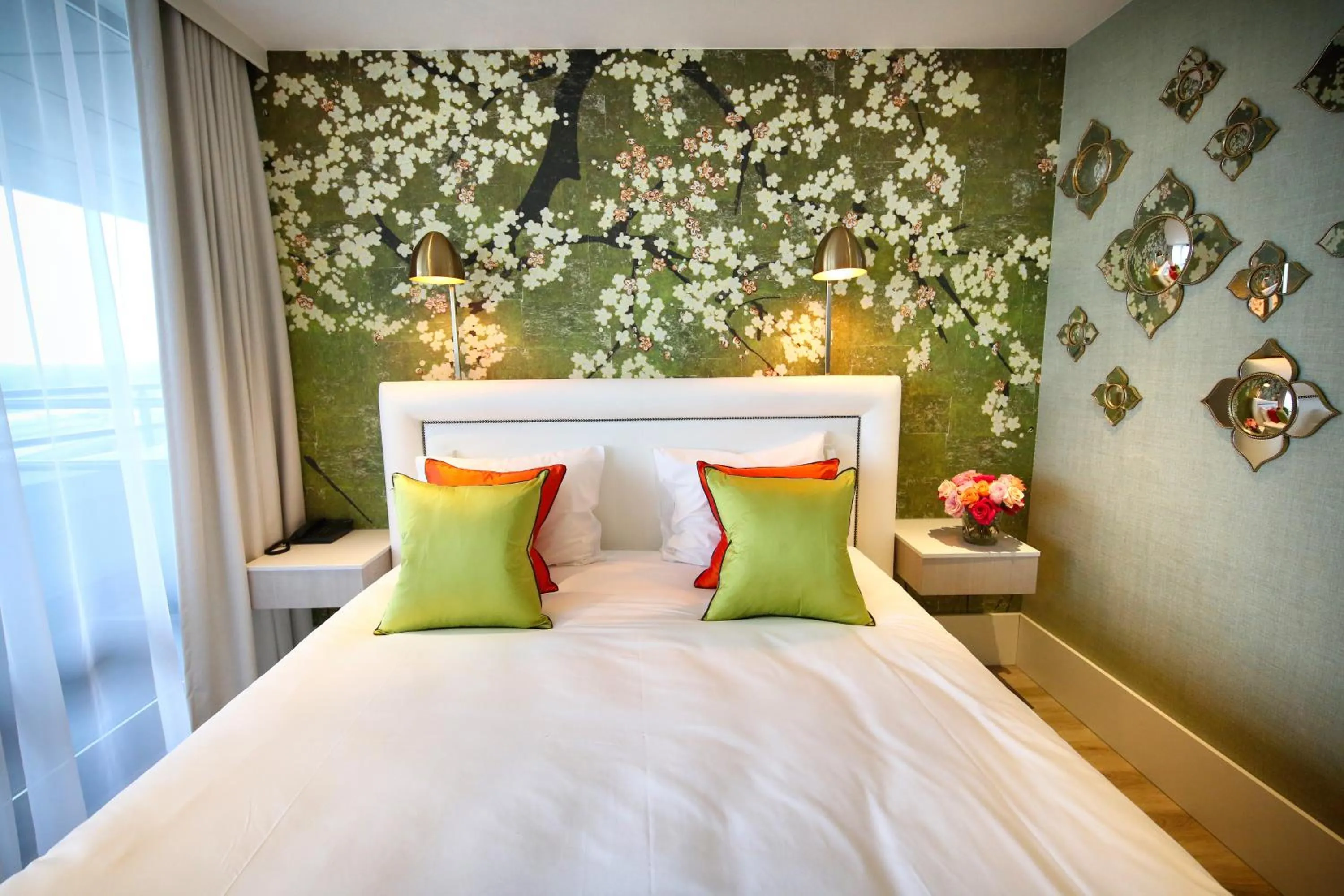 Bed in Van der Valk Hotel Den Haag