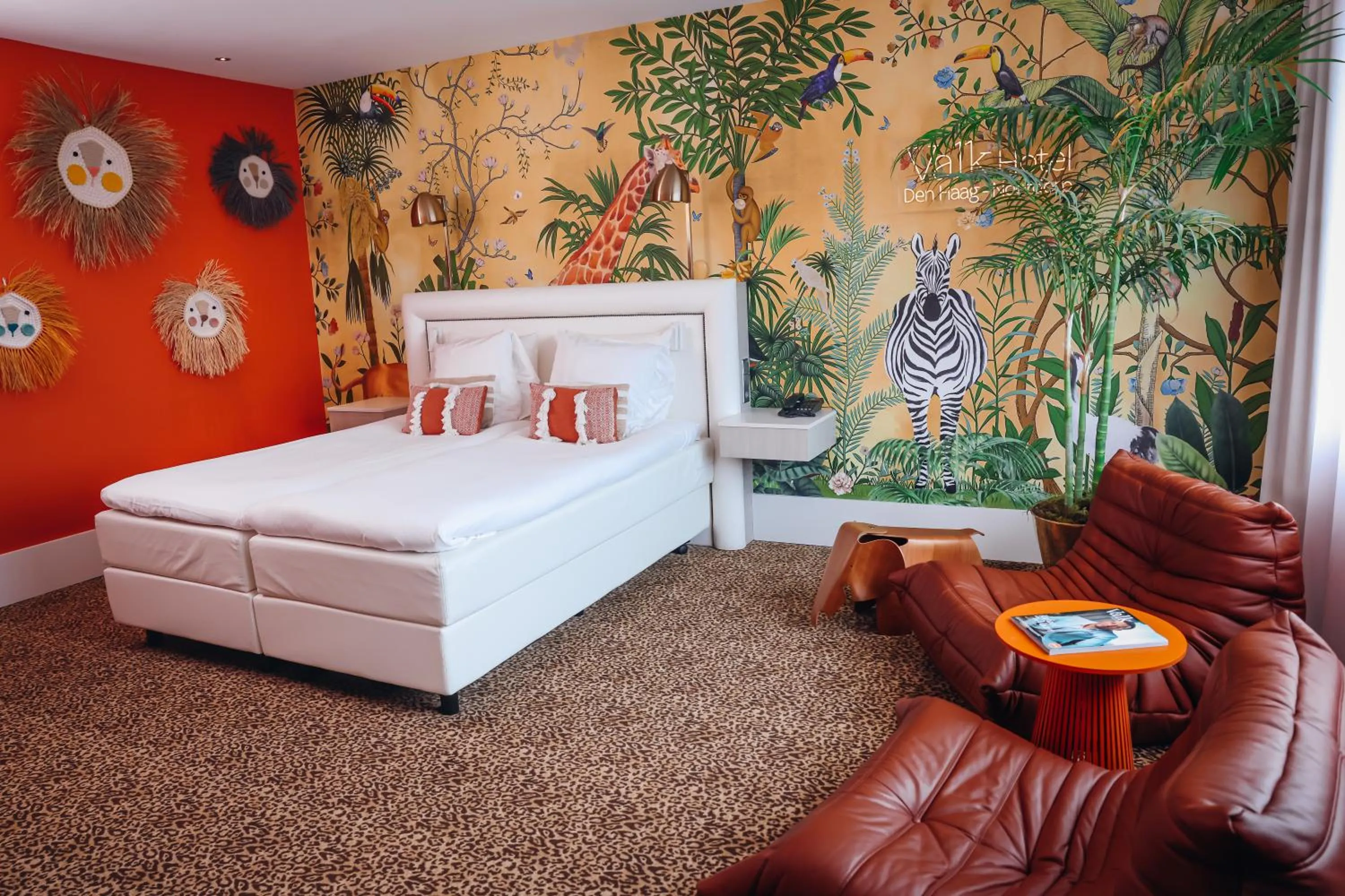 Bed in Van der Valk Hotel Den Haag