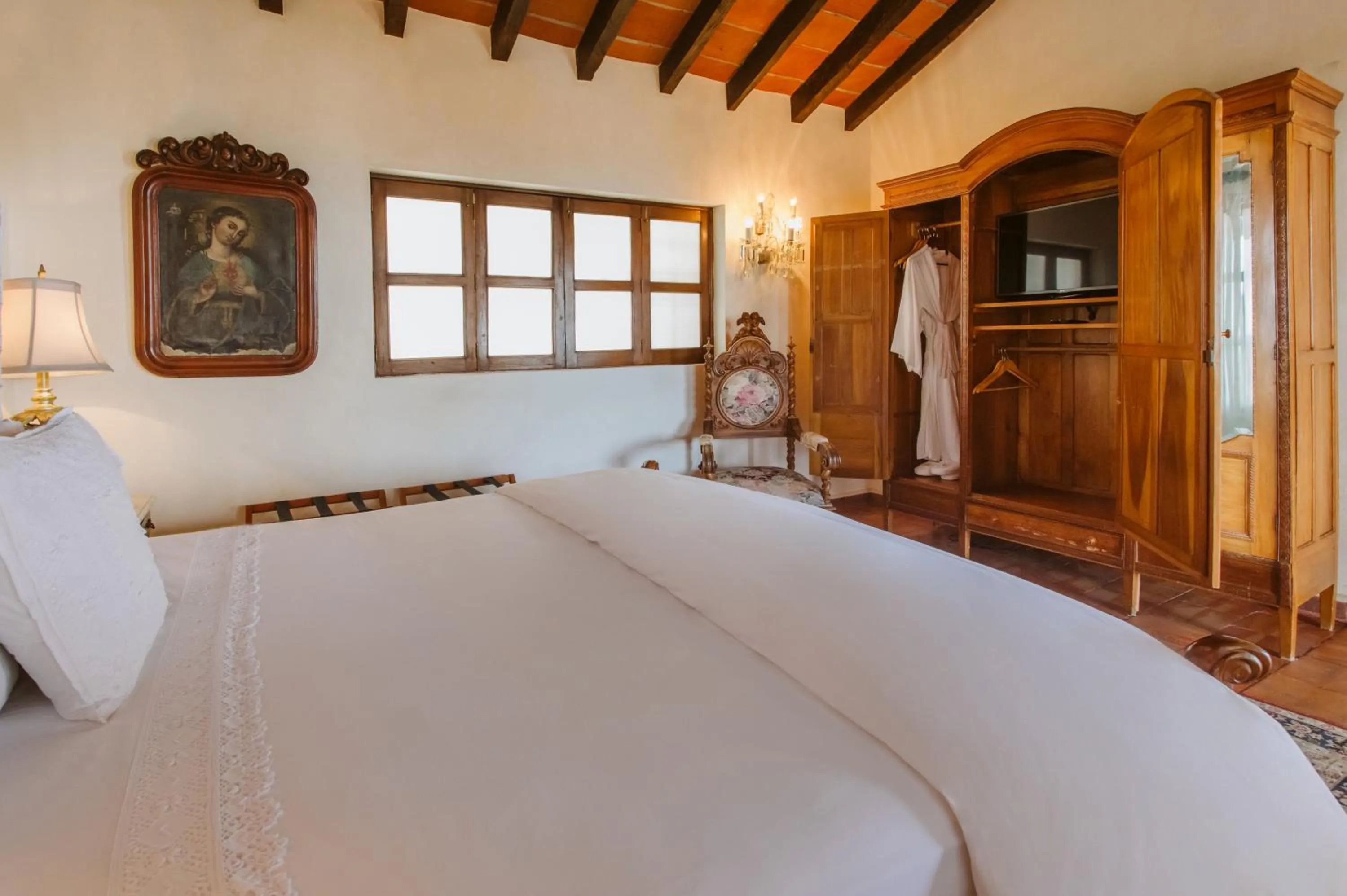 Bed in Hacienda San Angel