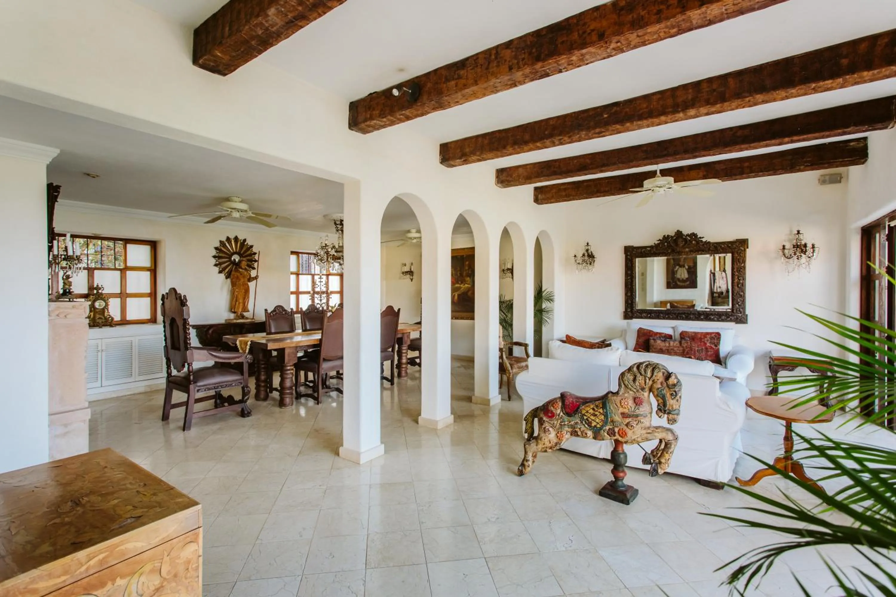 Seating area in Hacienda San Angel