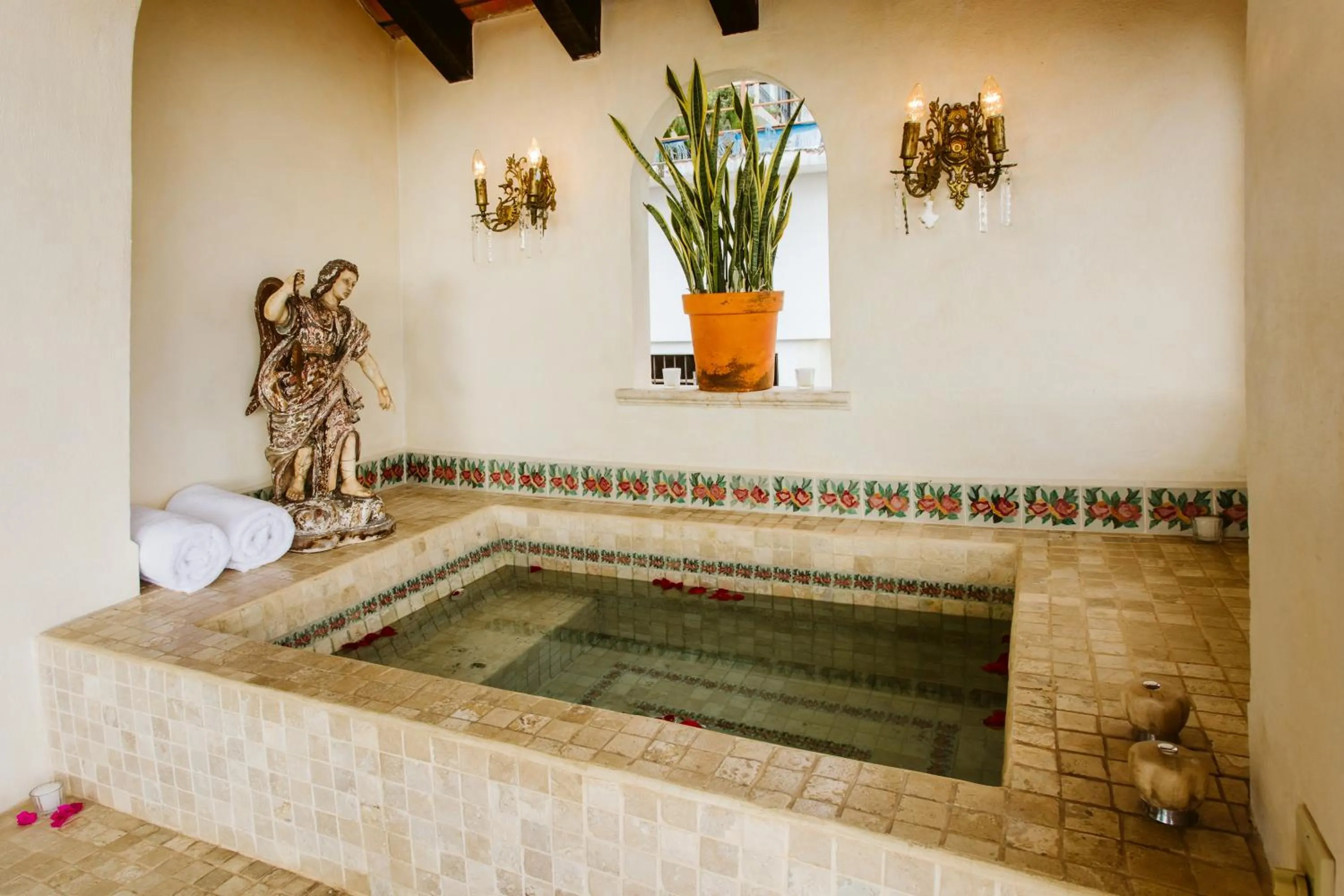 Bathroom in Hacienda San Angel