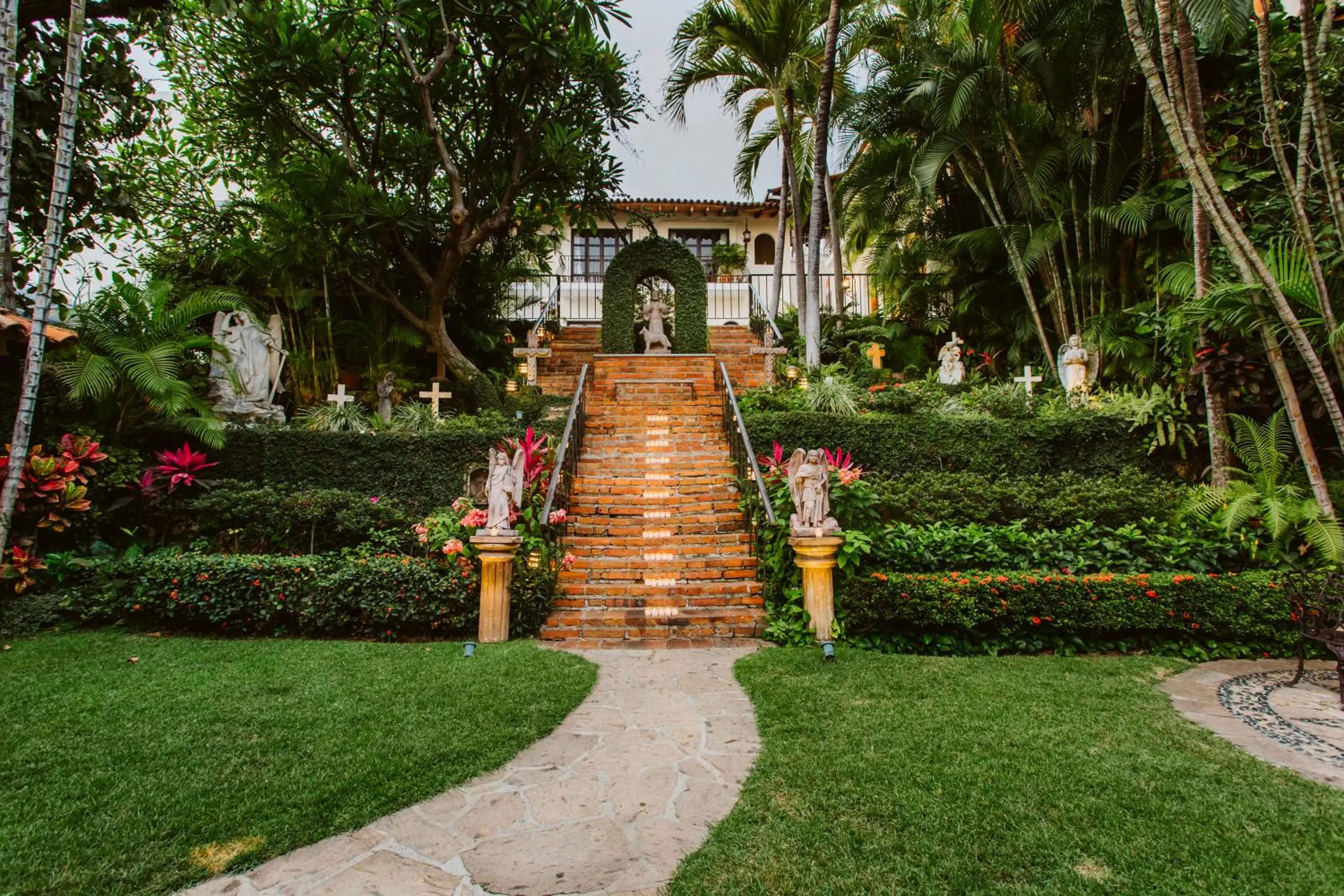 Garden in Hacienda San Angel