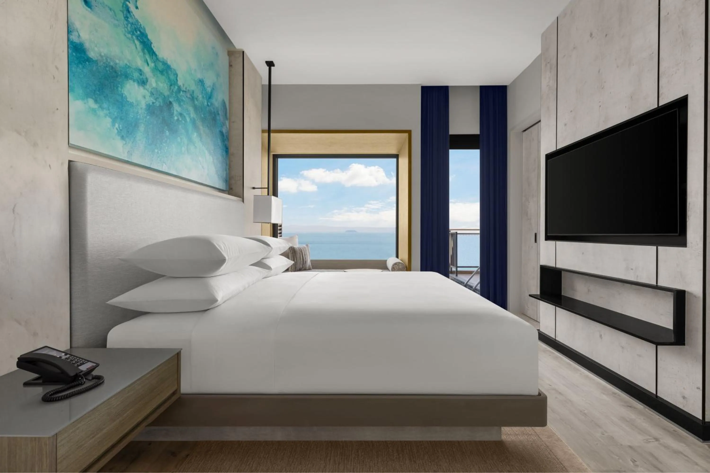 Swimming pool, Bed in Perhentian Marriott Resort & Spa