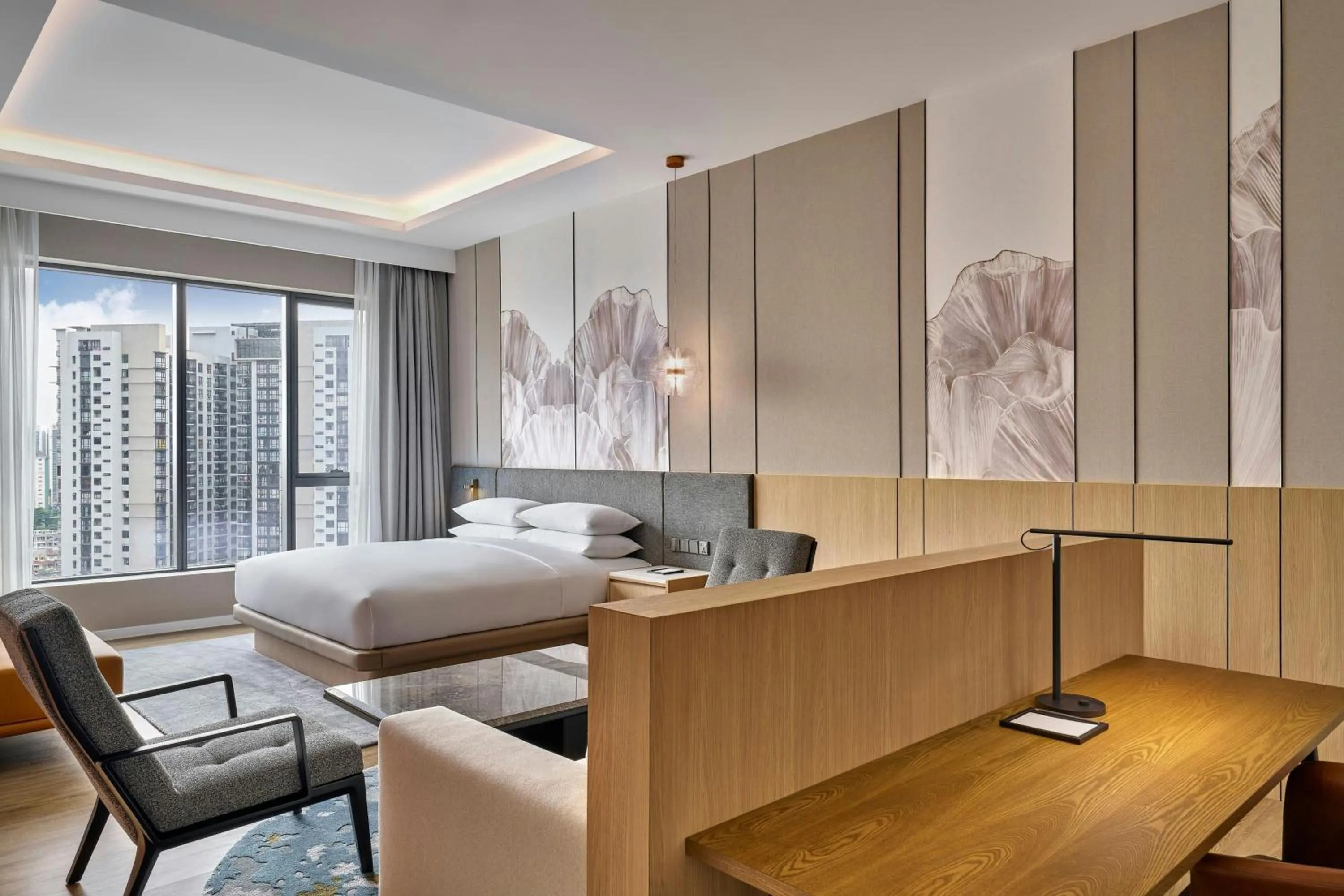 Bedroom, Bed in Courtyard by Marriott Kuala Lumpur South