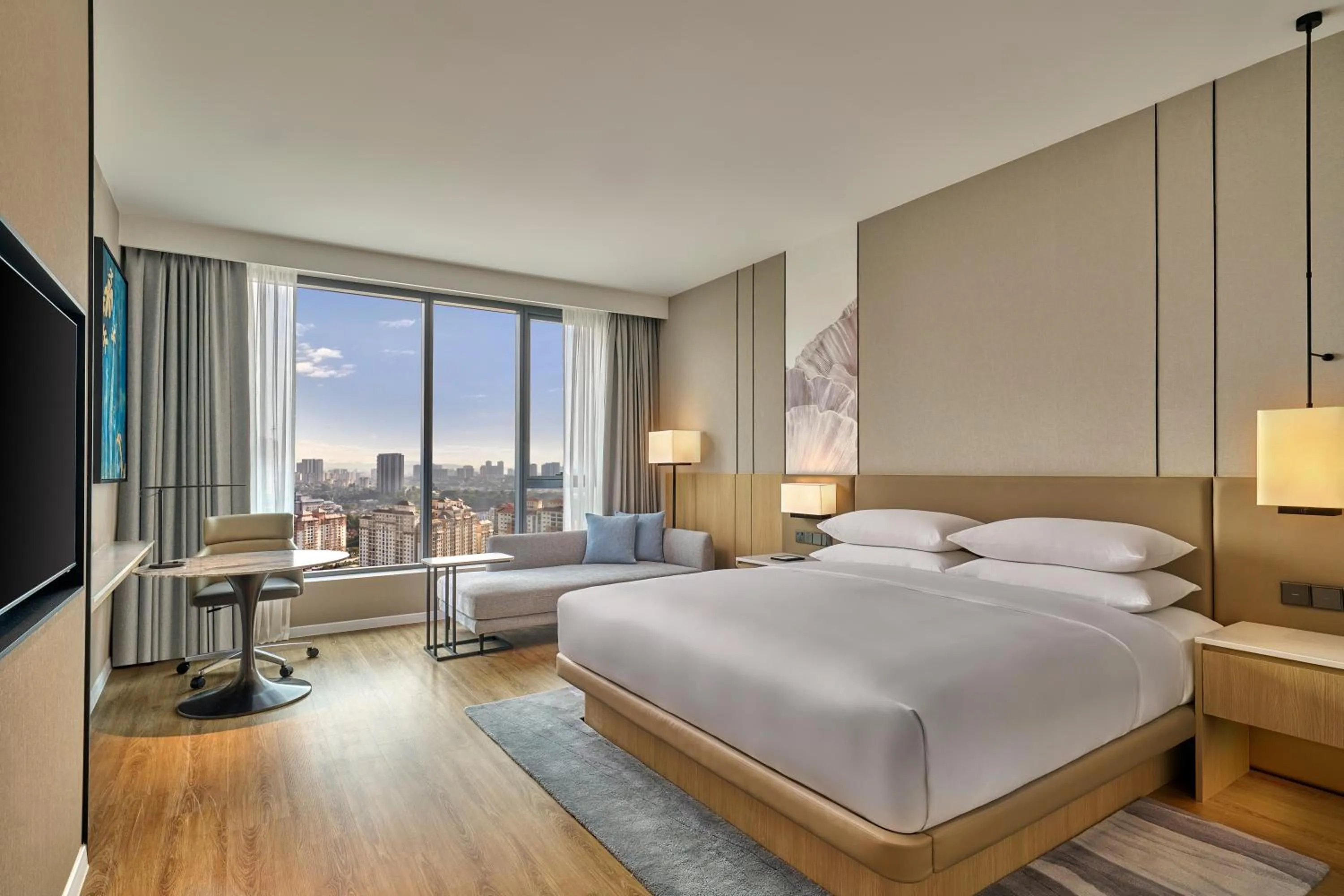 Bedroom, Bed in Courtyard by Marriott Kuala Lumpur South