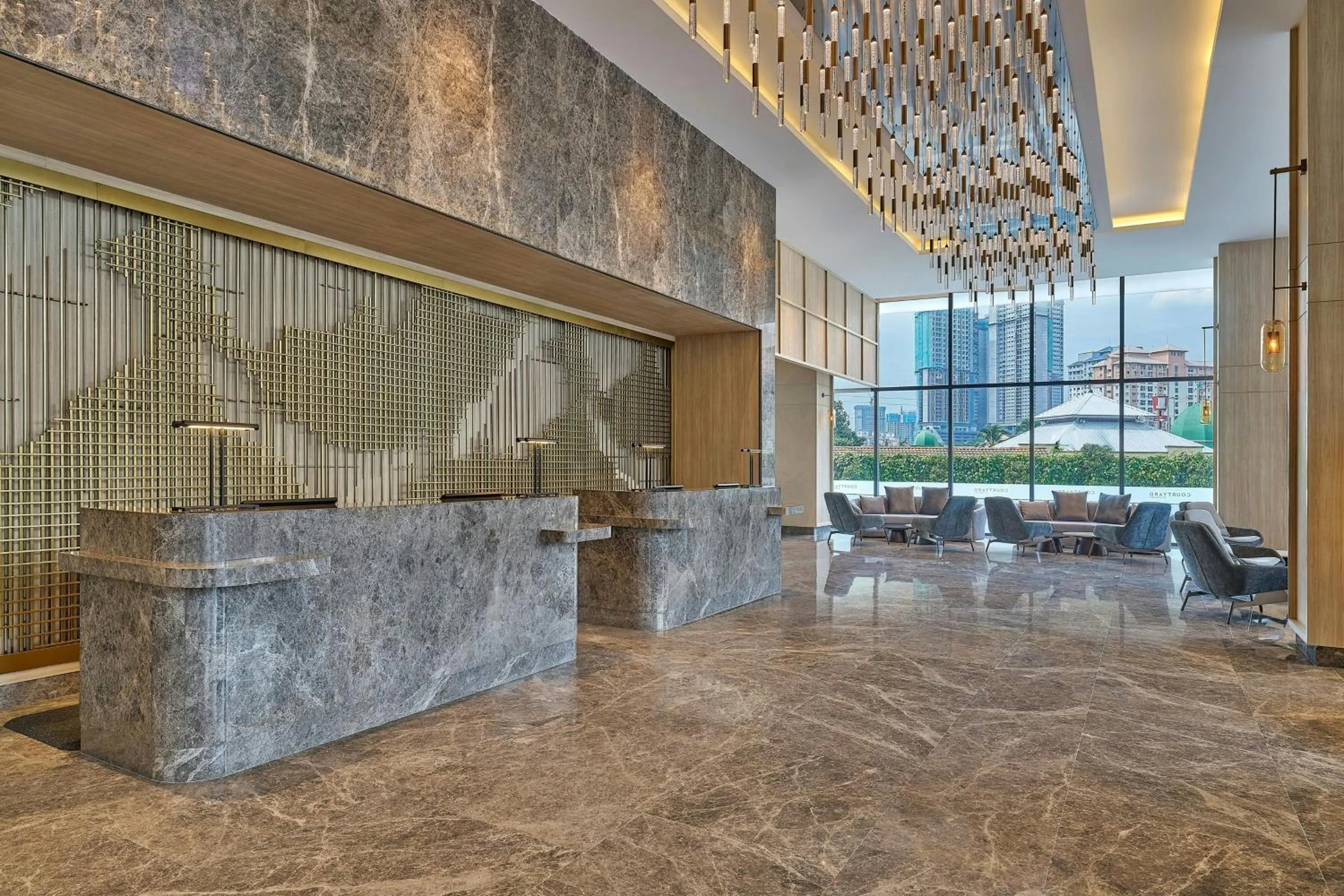 Lobby or reception in Courtyard by Marriott Kuala Lumpur South