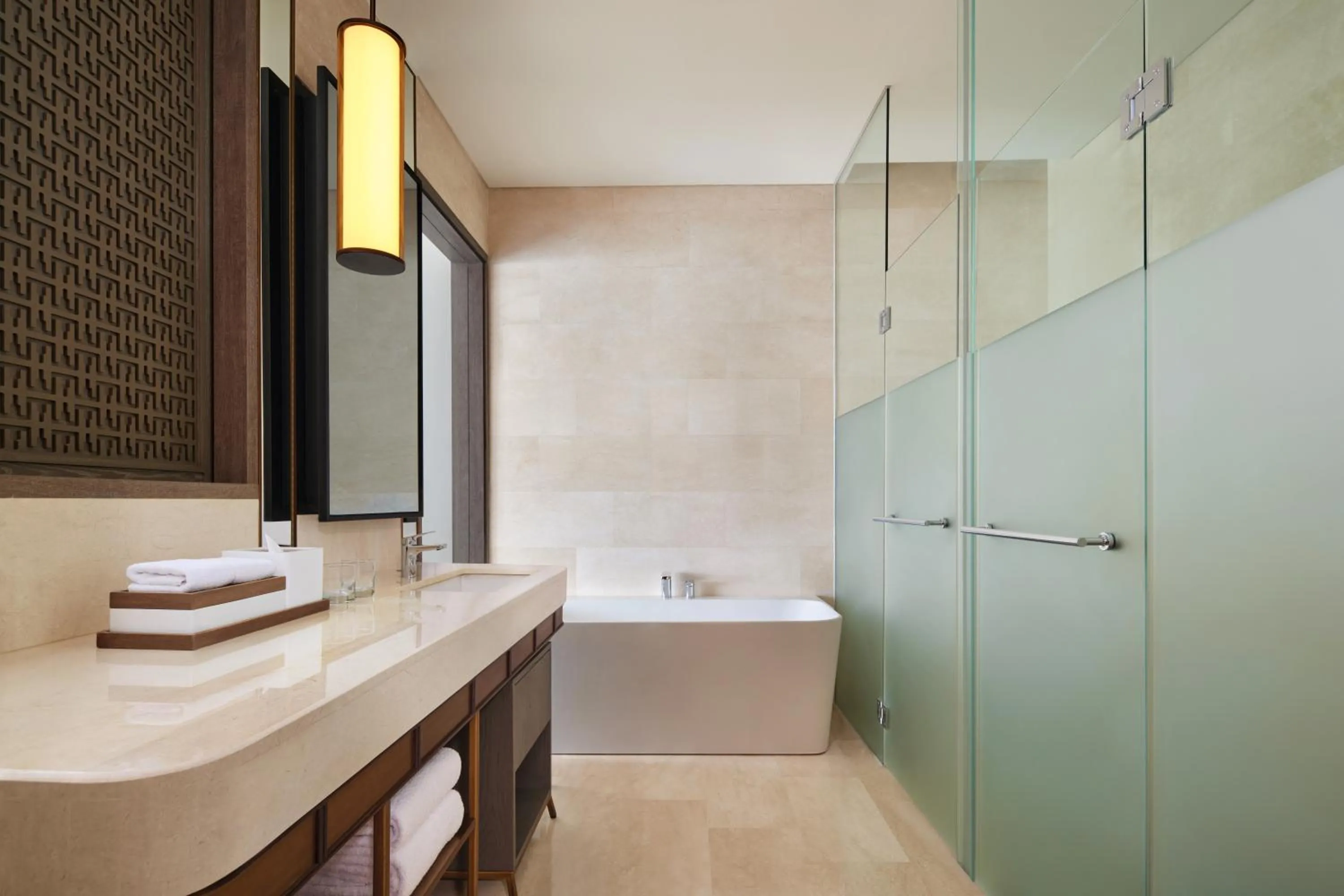 Bathroom in Lampung Marriott Resort & Spa