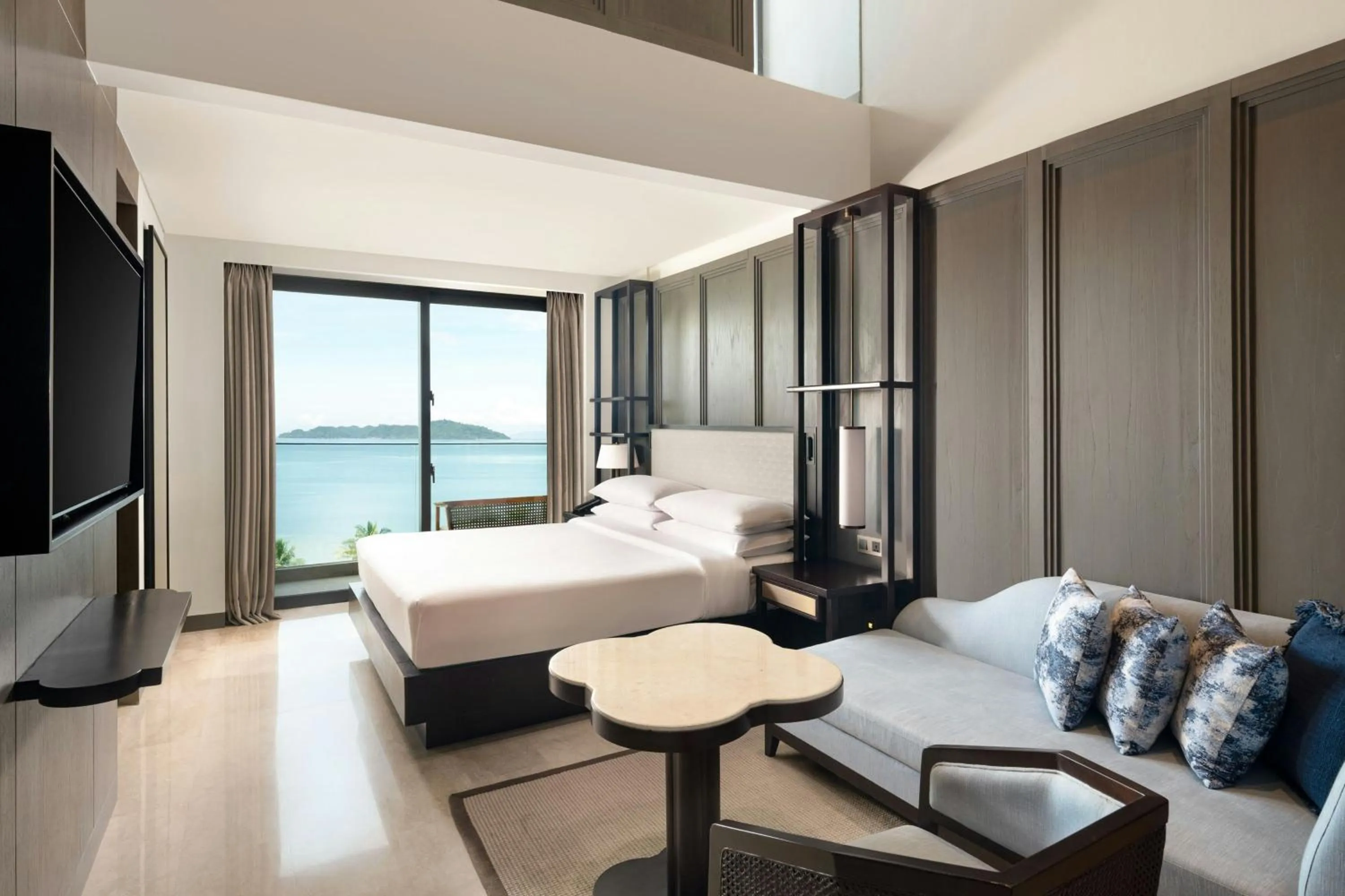 Bedroom, Bed in Lampung Marriott Resort & Spa